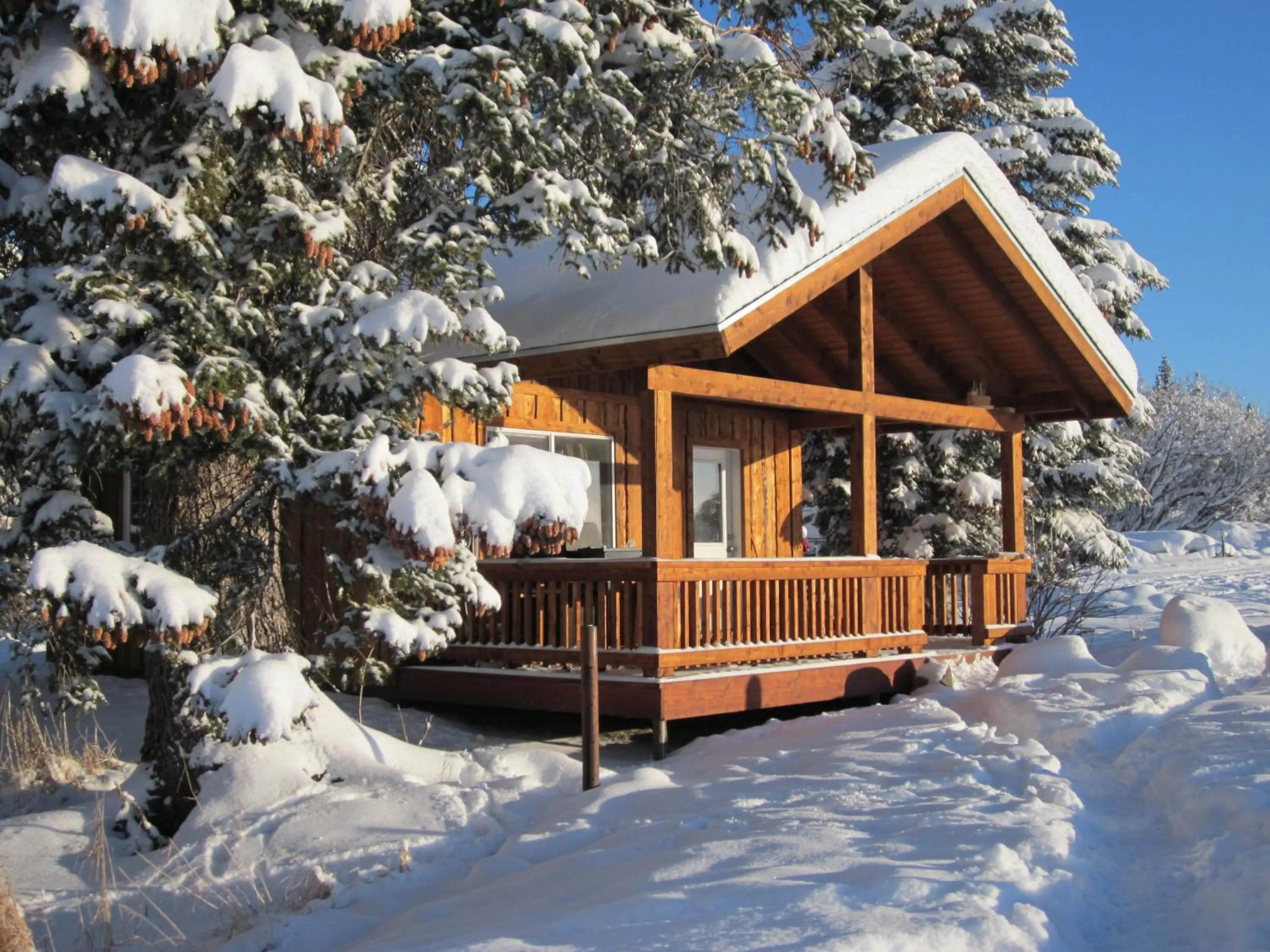 Balcony/Terrace in Kenai Peninsula Suites
