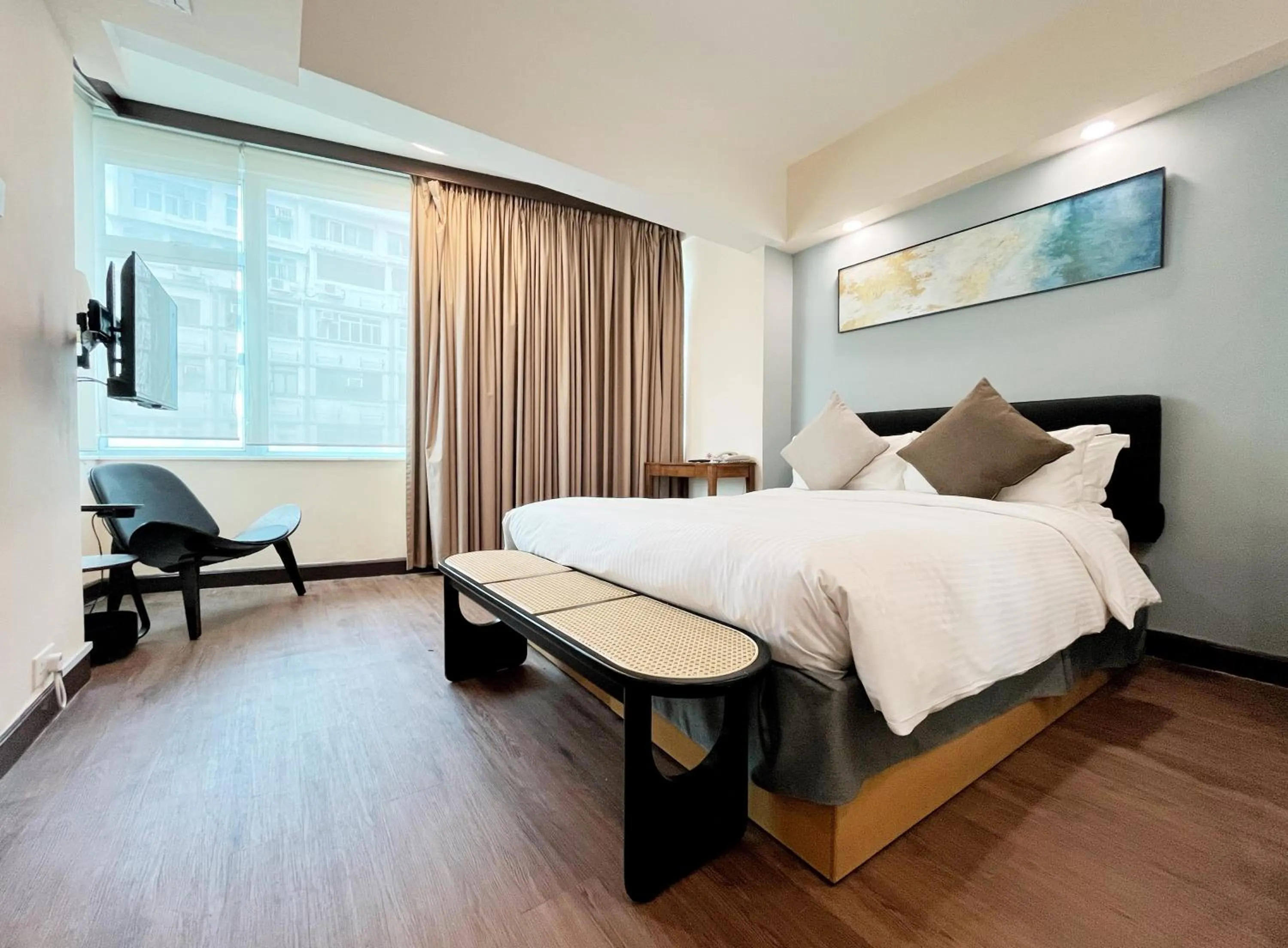 Bed in The Imperial Hotel