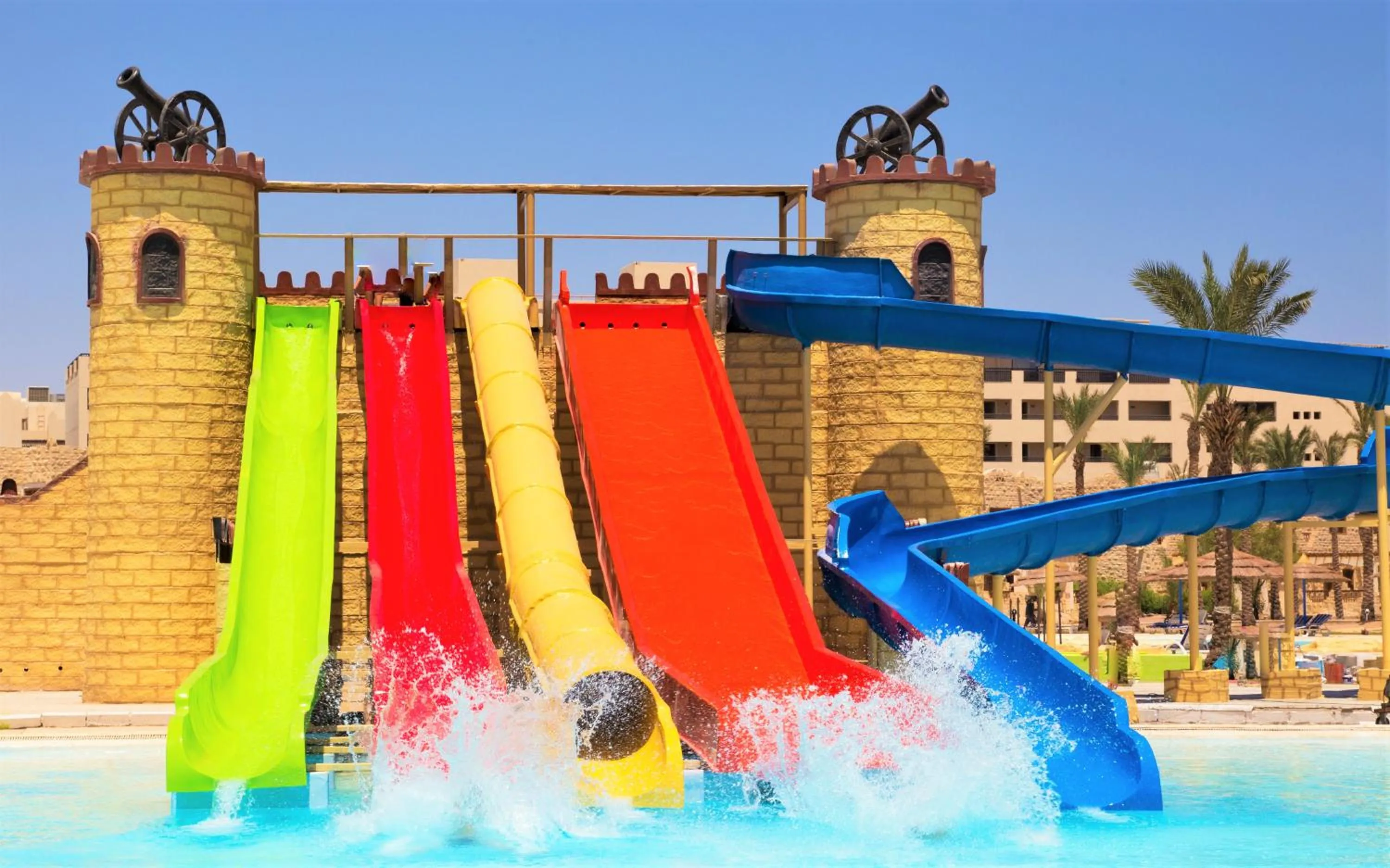 Aqua park in Royal Lagoons Resort & Aqua Park Families and Couples Only