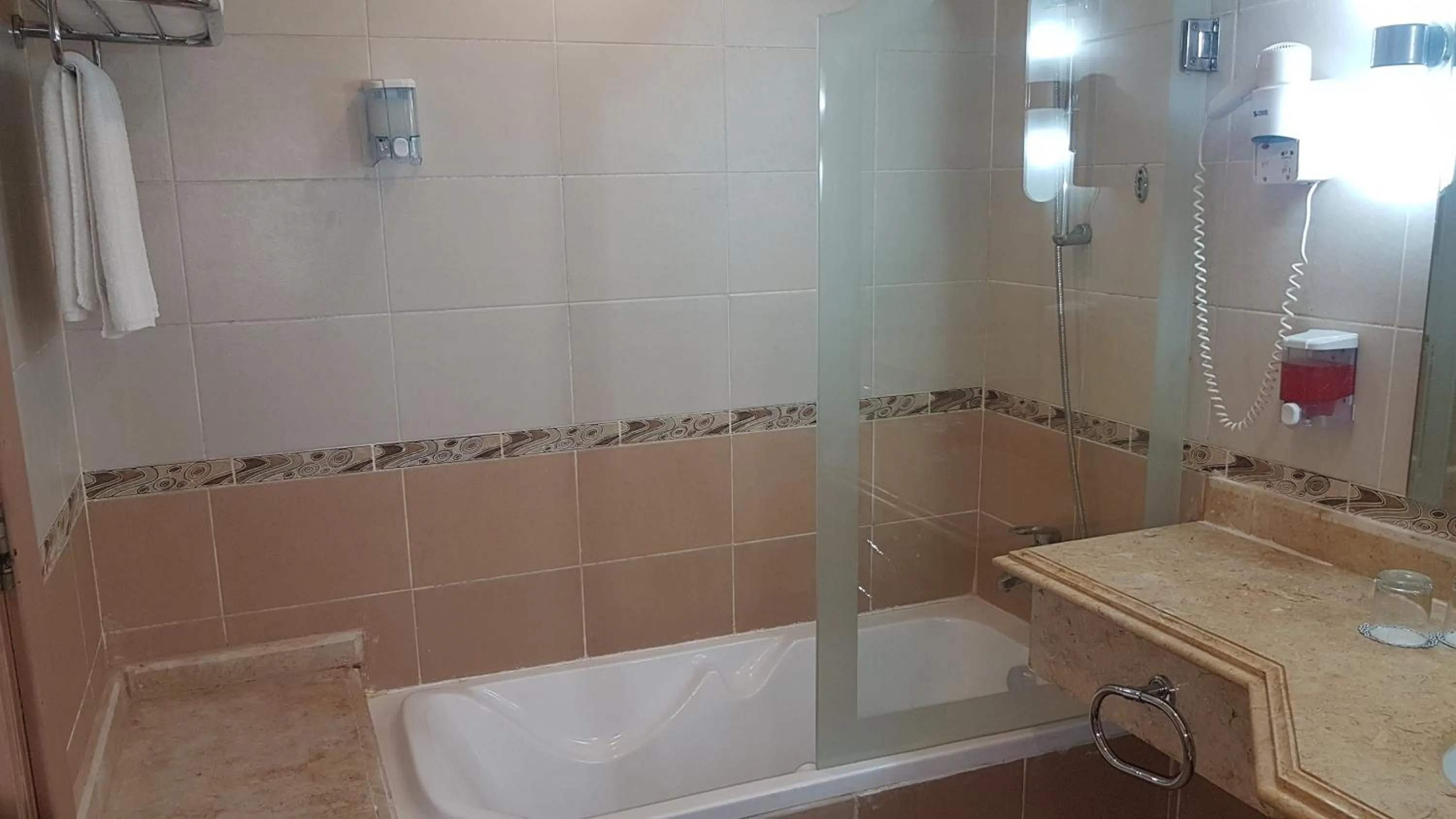 Shower in Royal Lagoons Resort & Aqua Park Families and Couples Only