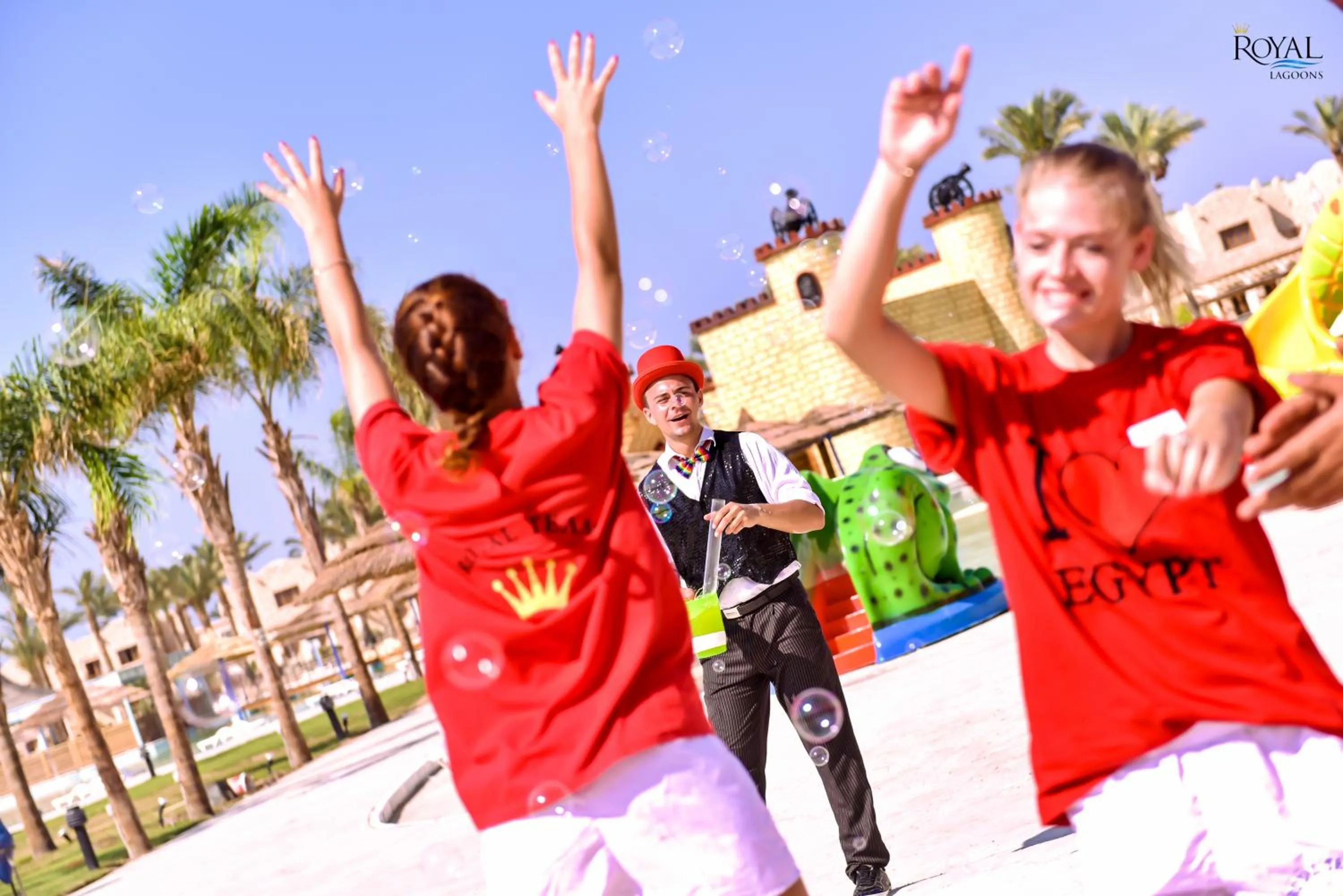 Children play ground in Royal Lagoons Resort & Aqua Park Families and Couples Only