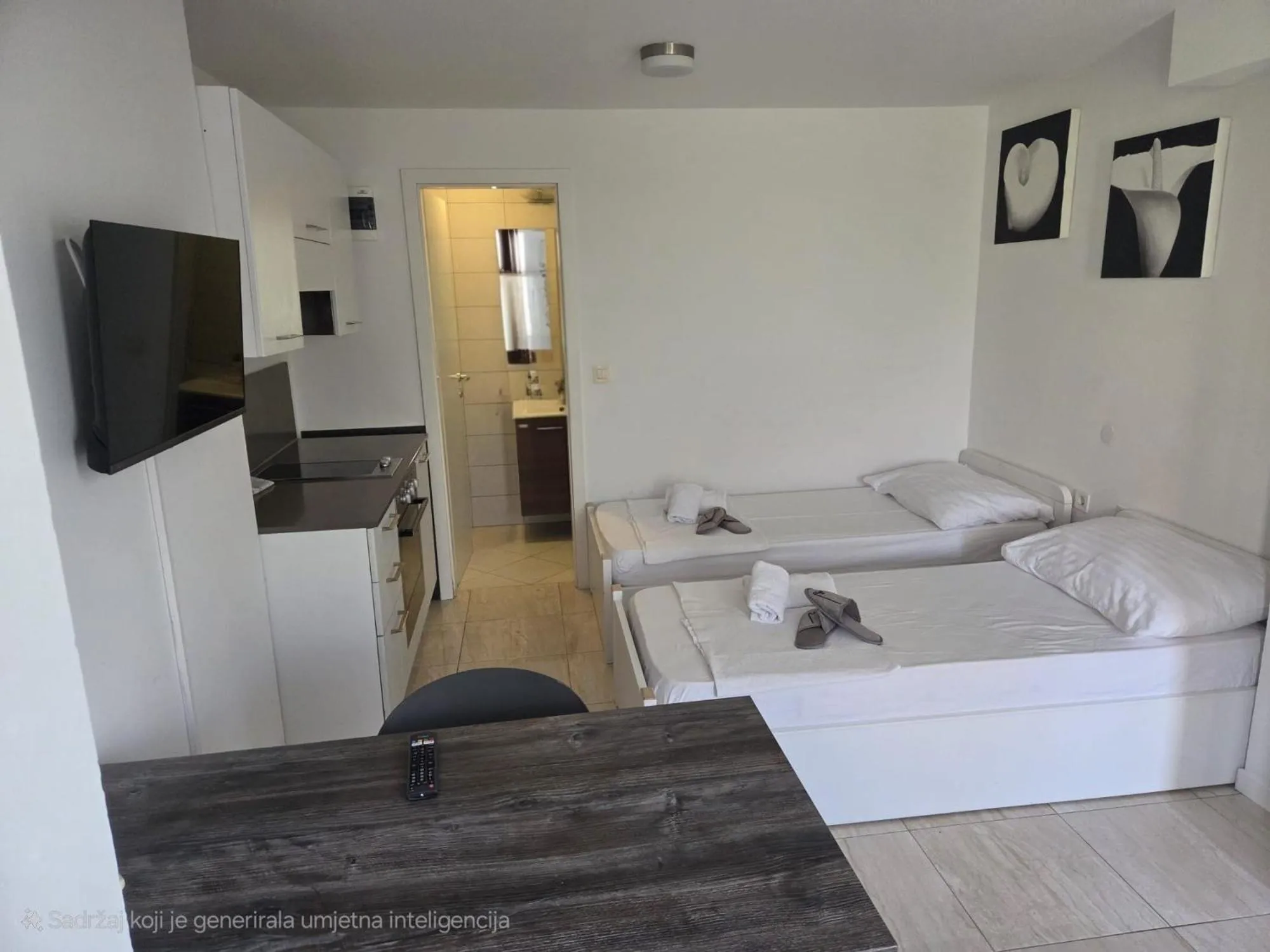 Bed in Kristal Paris Resort