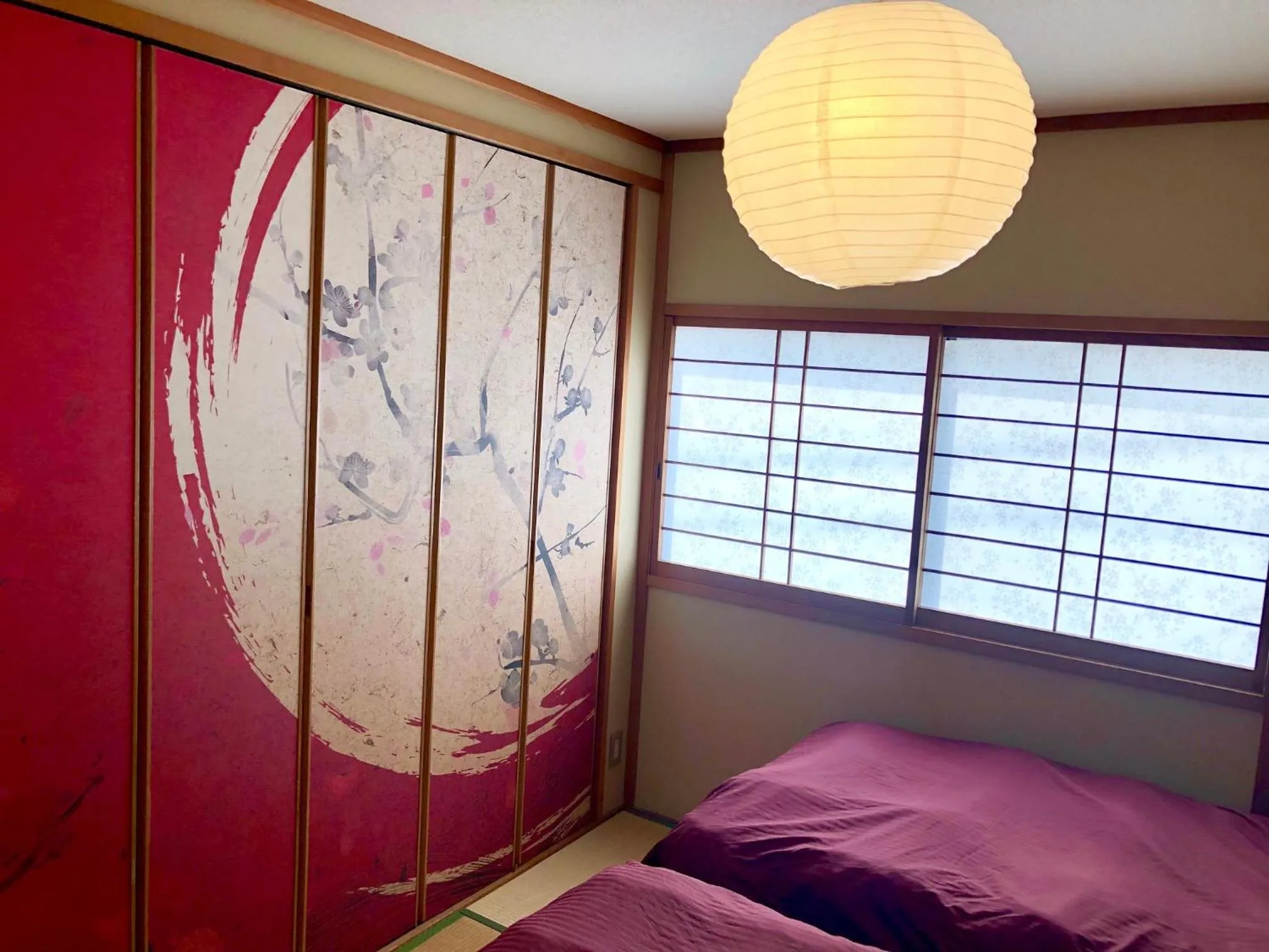 Photo of the whole room, Bed in Sakura Komachi