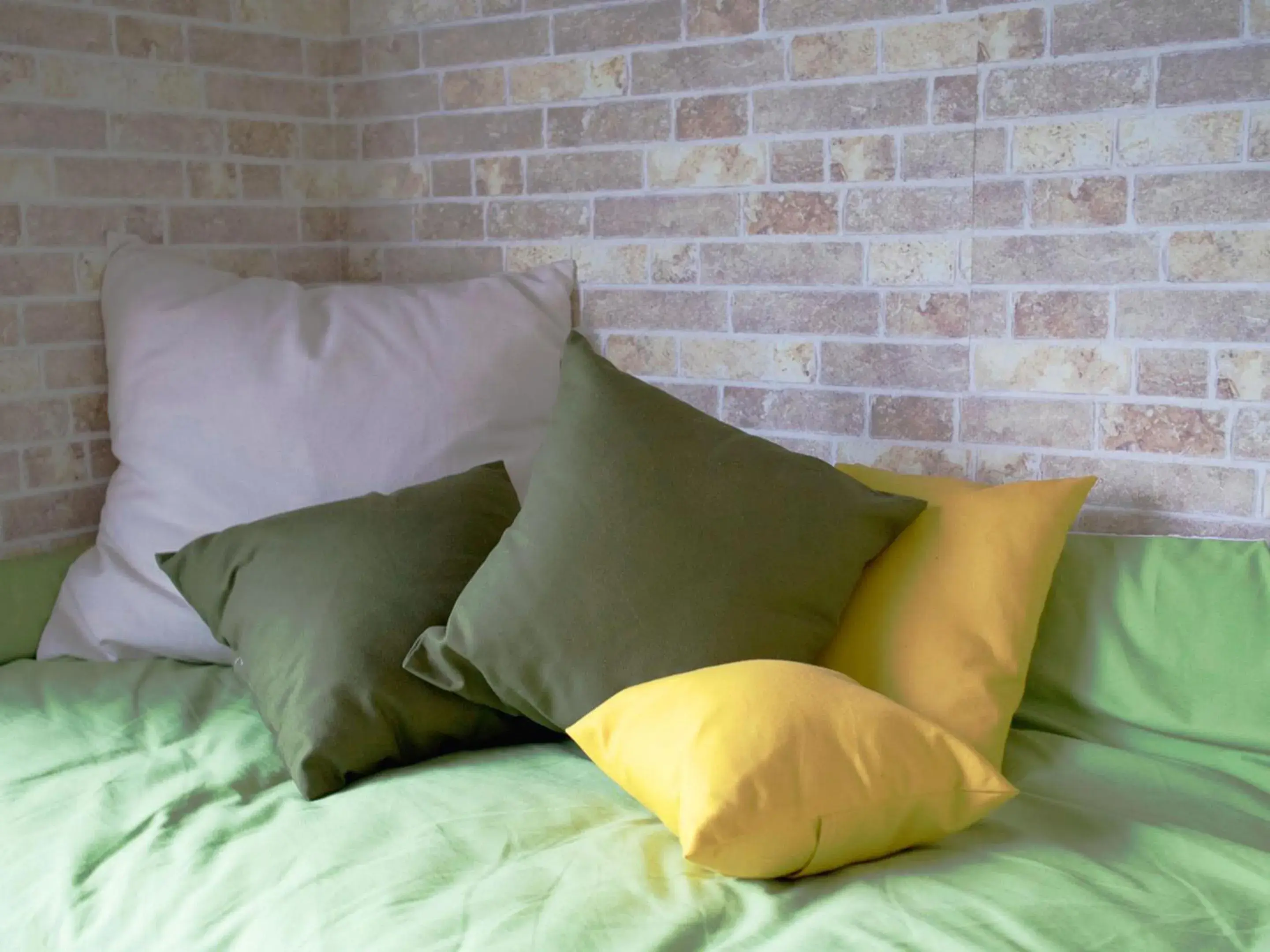 Decorative detail, Bed in Sakura Komachi Decorative detail, Bed in Sakura Komachi