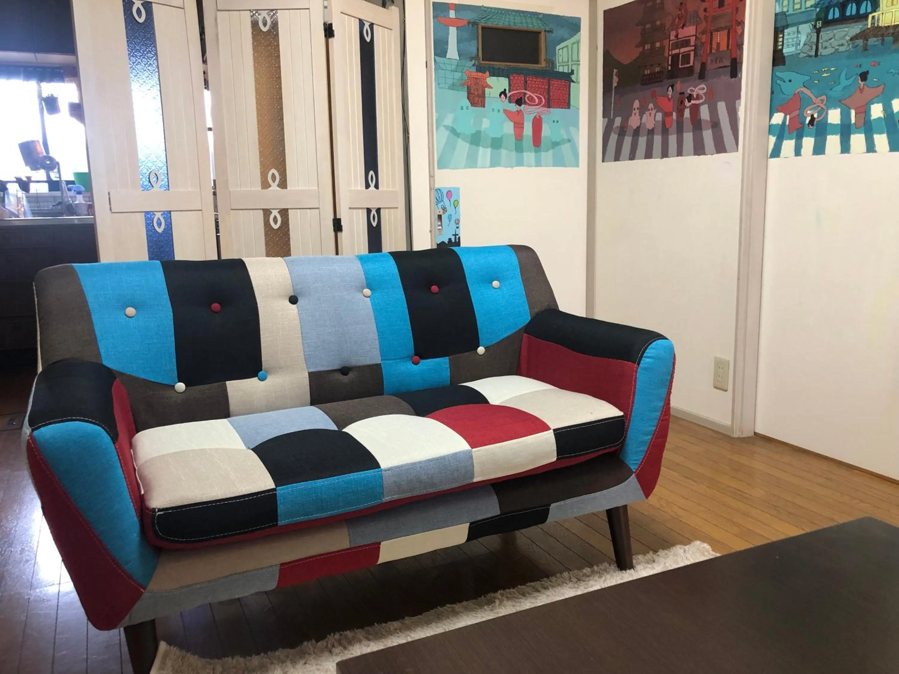 Living room in Sakura Komachi