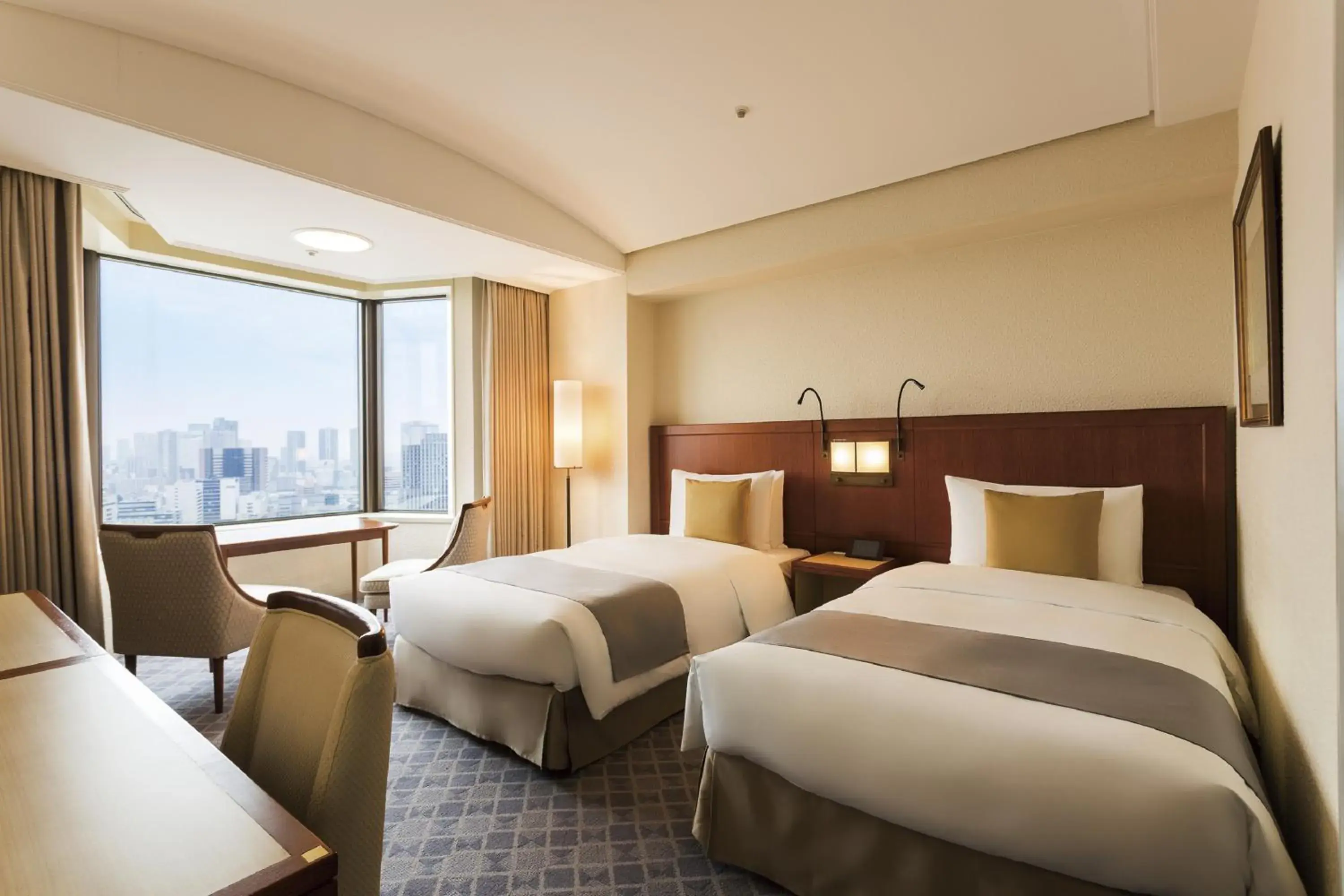 Tower Building - High Floor Standard Twin in Imperial Hotel Tokyo Tower Building - High Floor Standard Twin in Imperial Hotel Tokyo