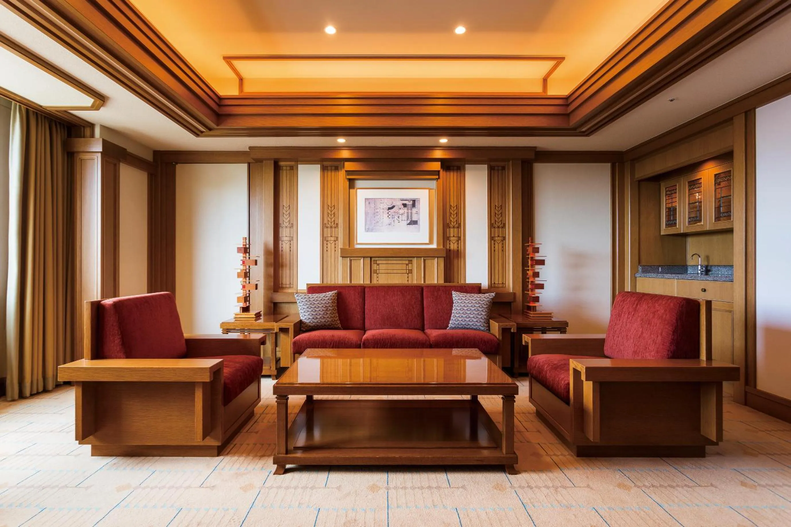 Photo of the whole room in Imperial Hotel Tokyo