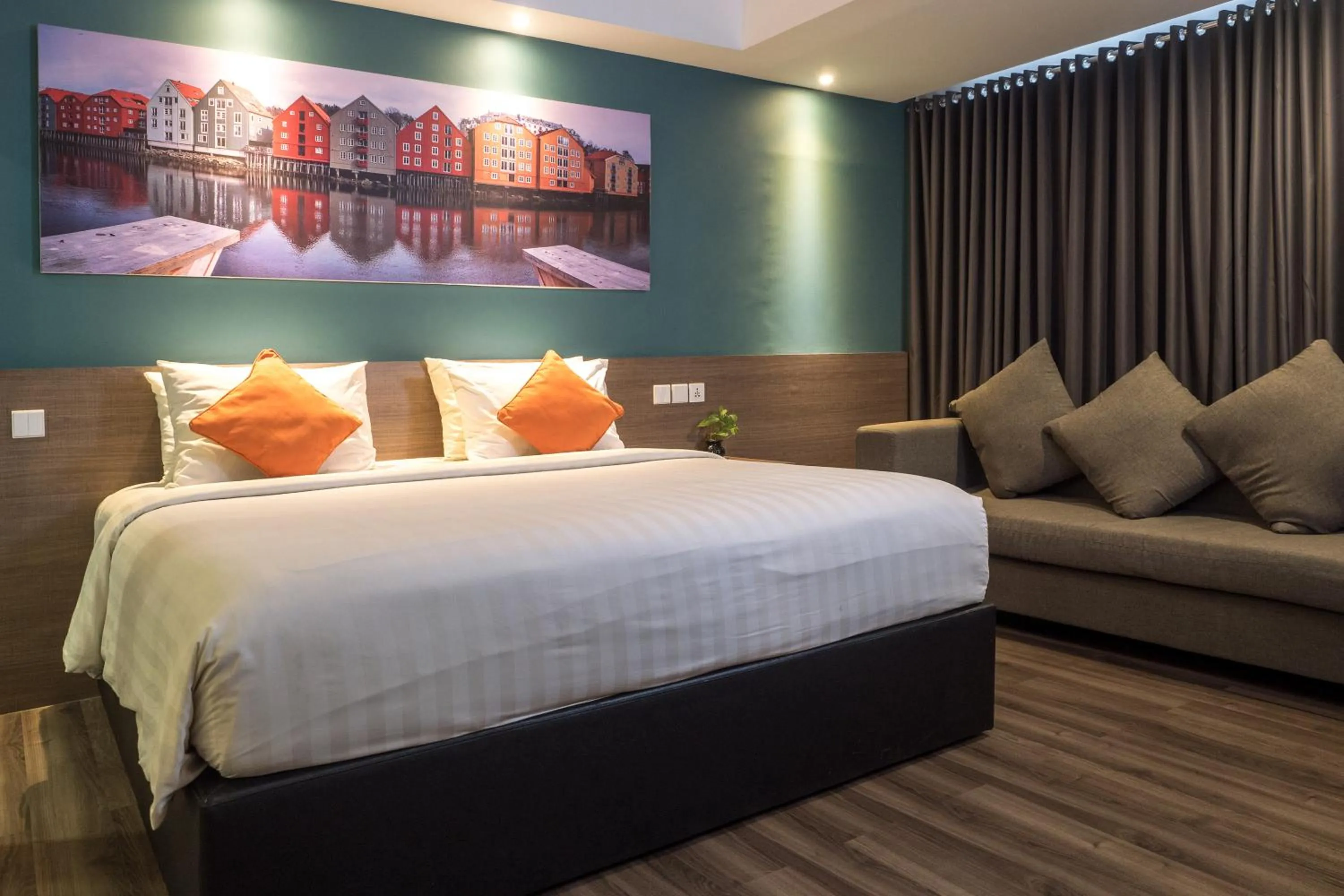 Photo of the whole room, Bed in The Hills Batam