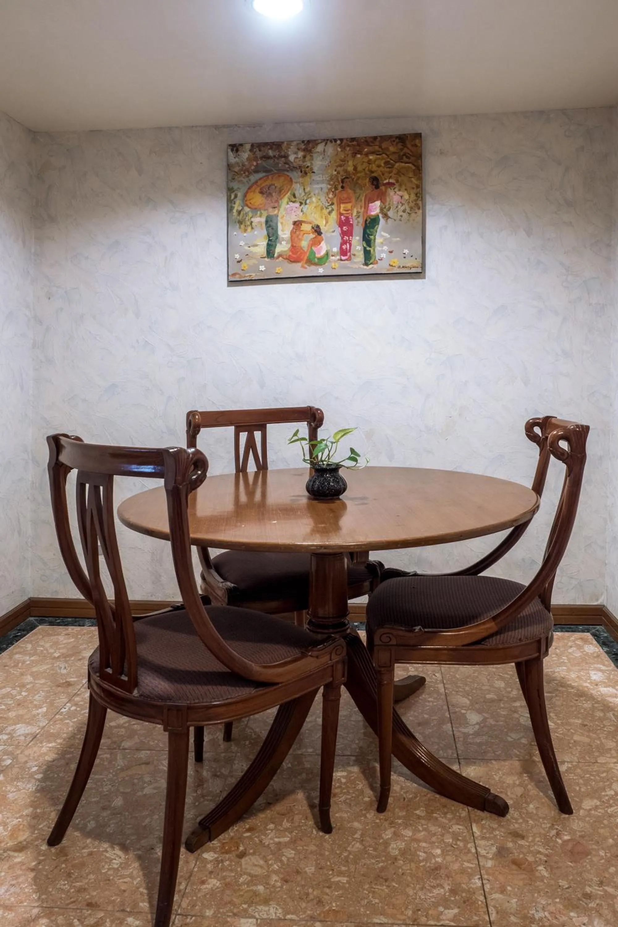 Seating area in The Hills Batam