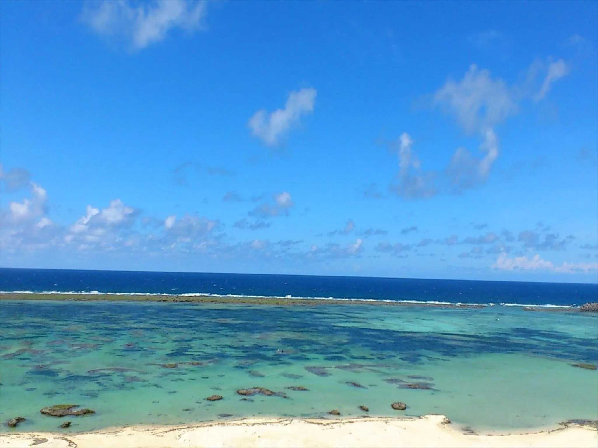 Sea view in Cypress Resort Kumejima