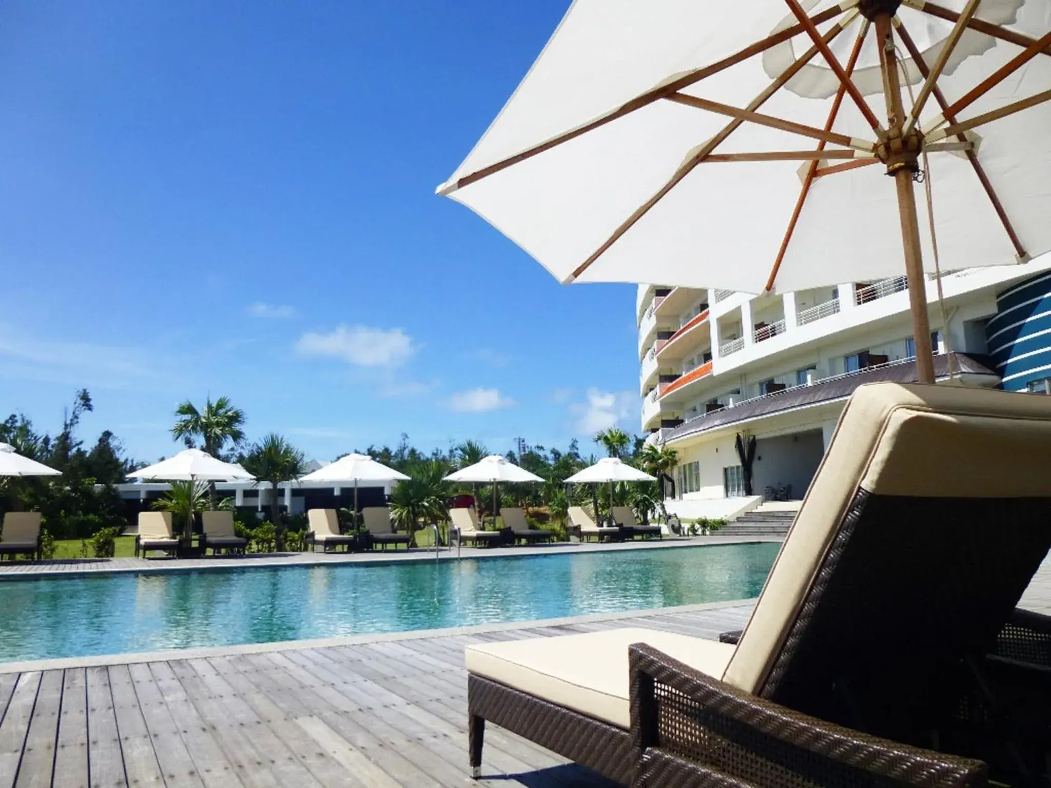 Swimming pool in Cypress Resort Kumejima Swimming pool in Cypress Resort Kumejima