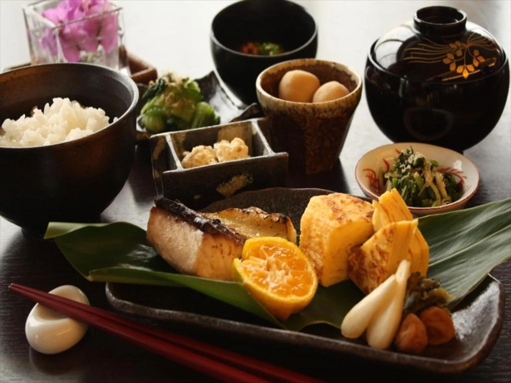 Food close-up in Cypress Resort Kumejima