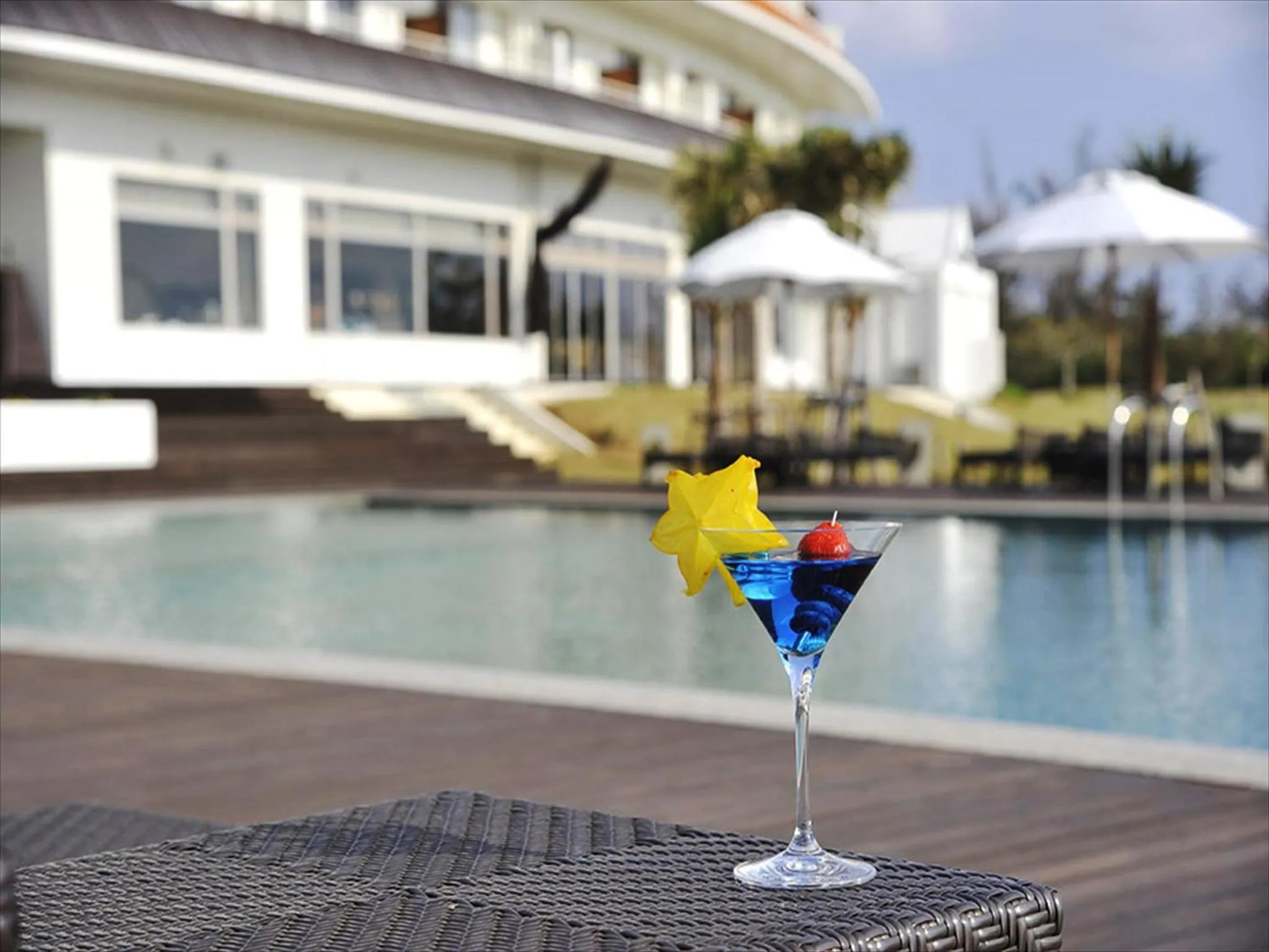 Balcony/Terrace in Cypress Resort Kumejima