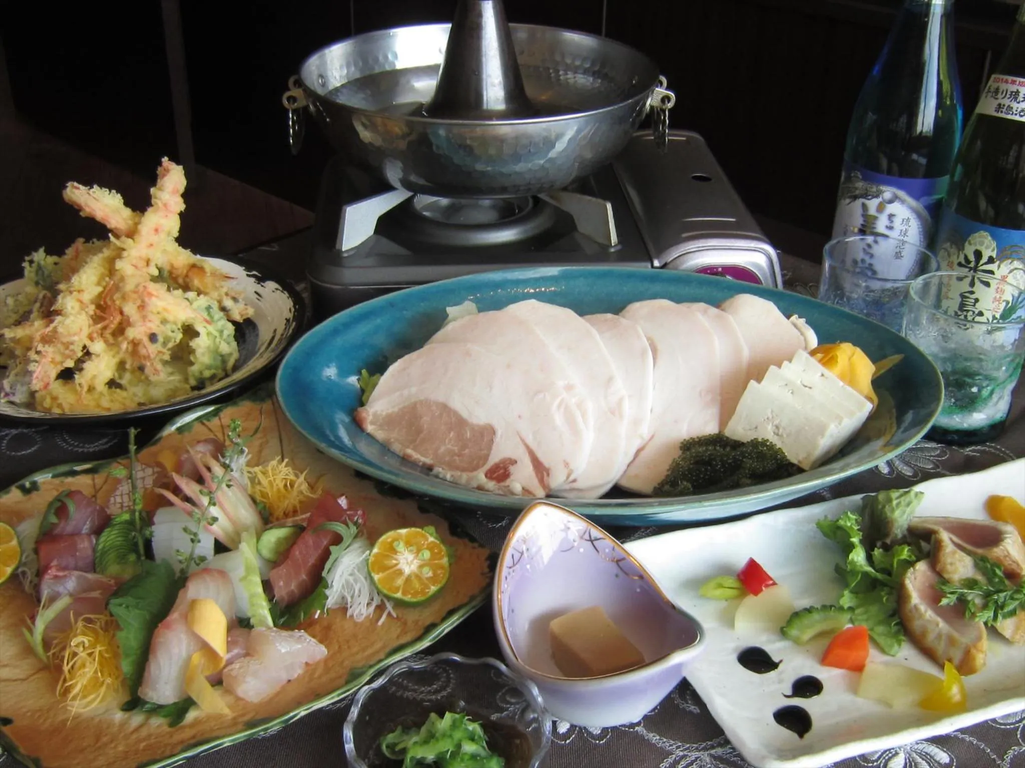 Food close-up in Cypress Resort Kumejima