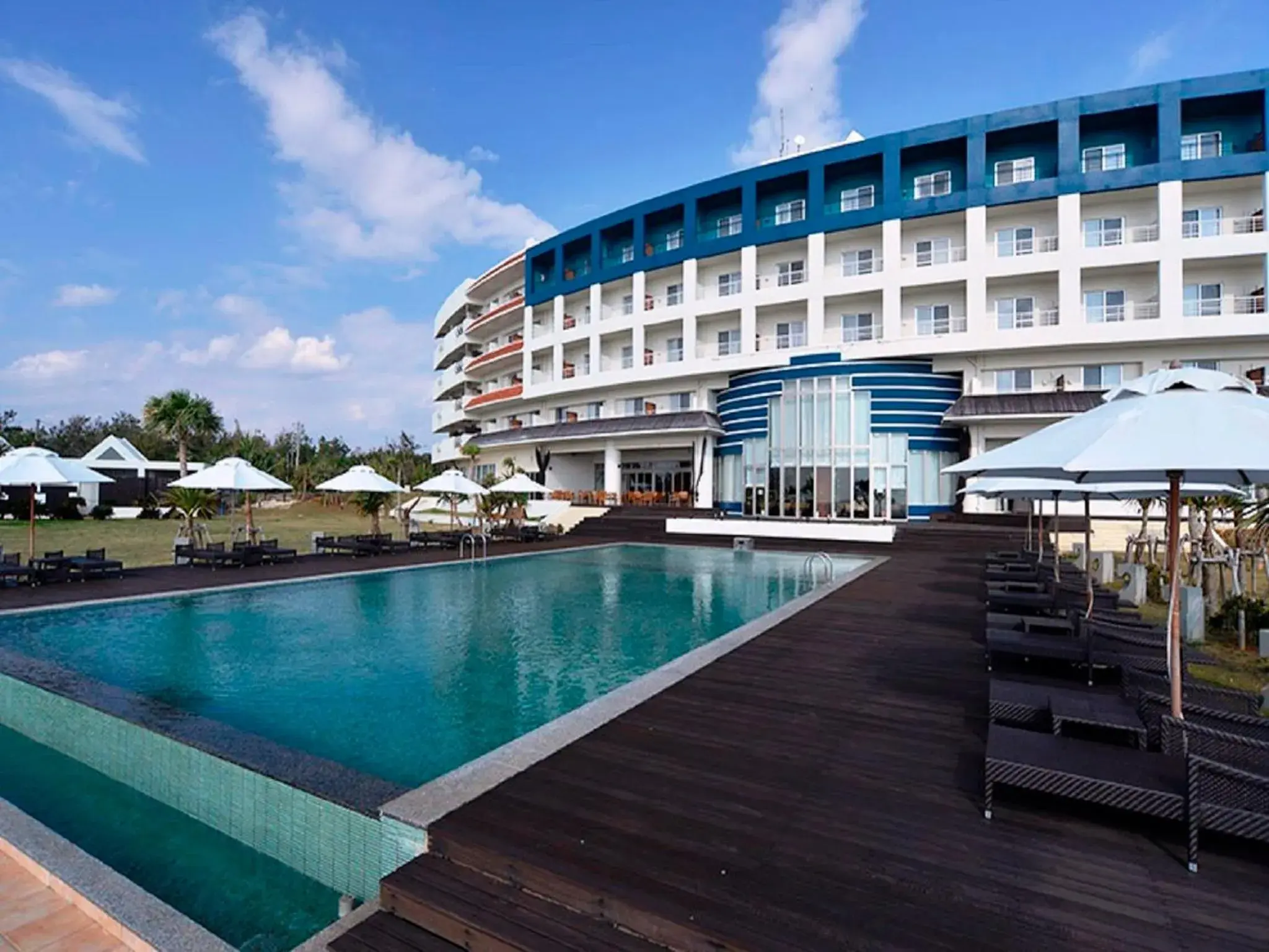 Swimming pool in Cypress Resort Kumejima Swimming pool in Cypress Resort Kumejima