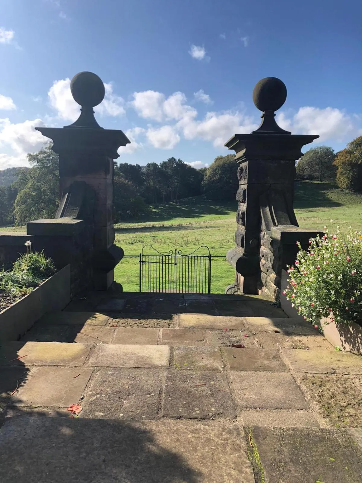 Garden in Florence Nightingale Suites at Lea Hurst