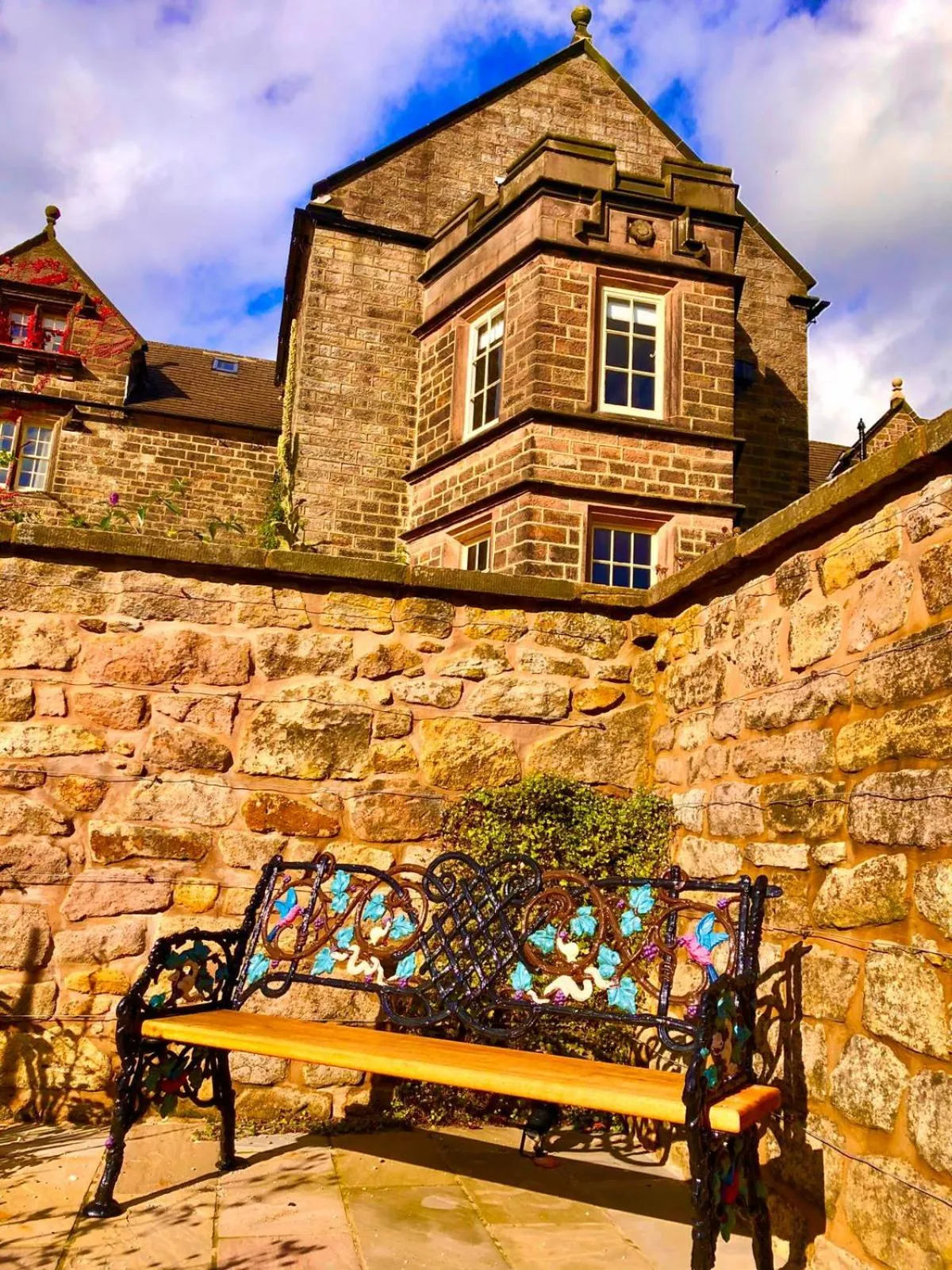 Garden in Florence Nightingale Suites at Lea Hurst