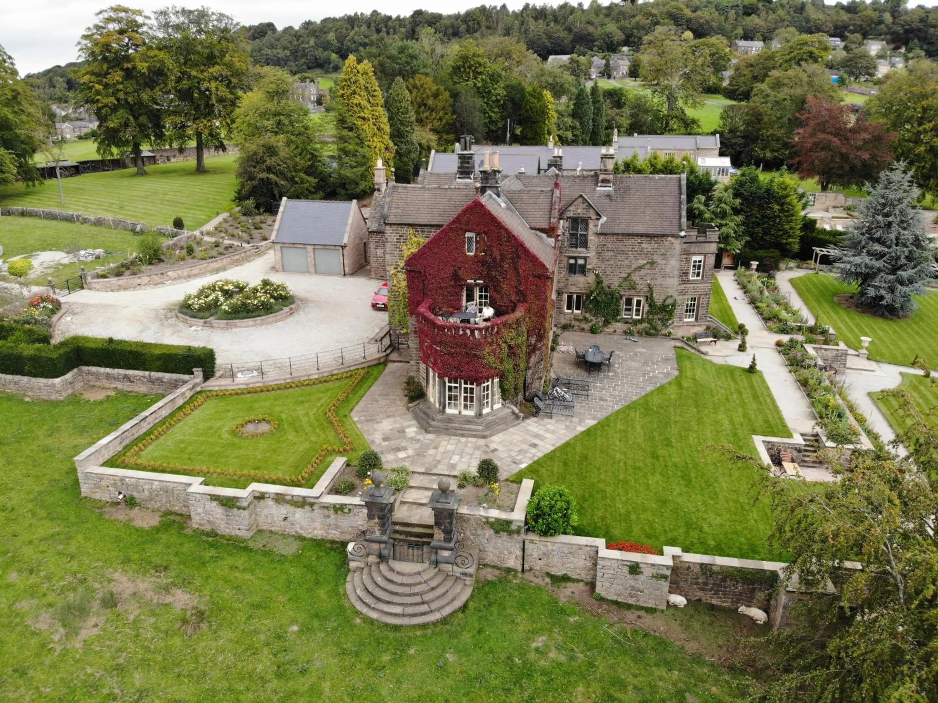 Property building in Florence Nightingale Suites at Lea Hurst