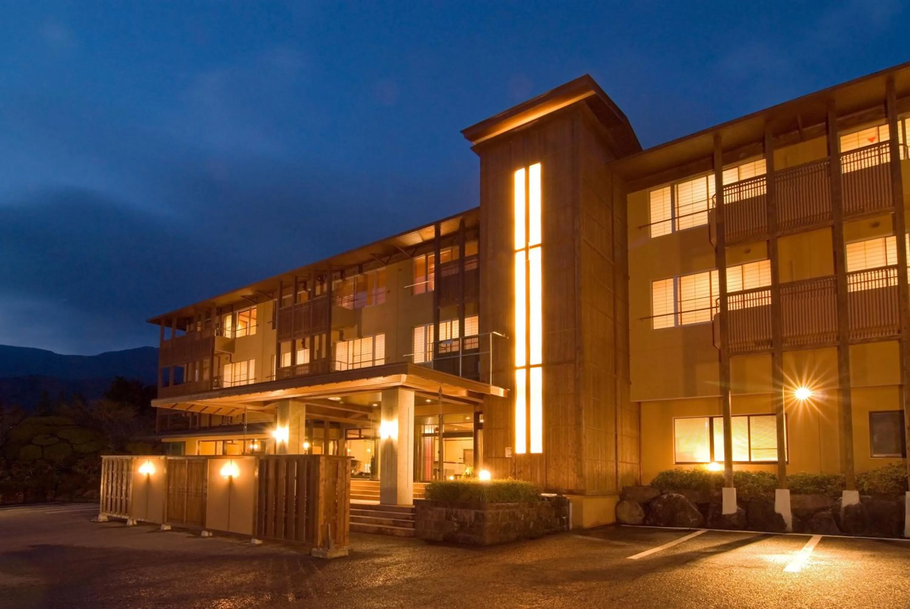 Facade/entrance in Mount View Hakone