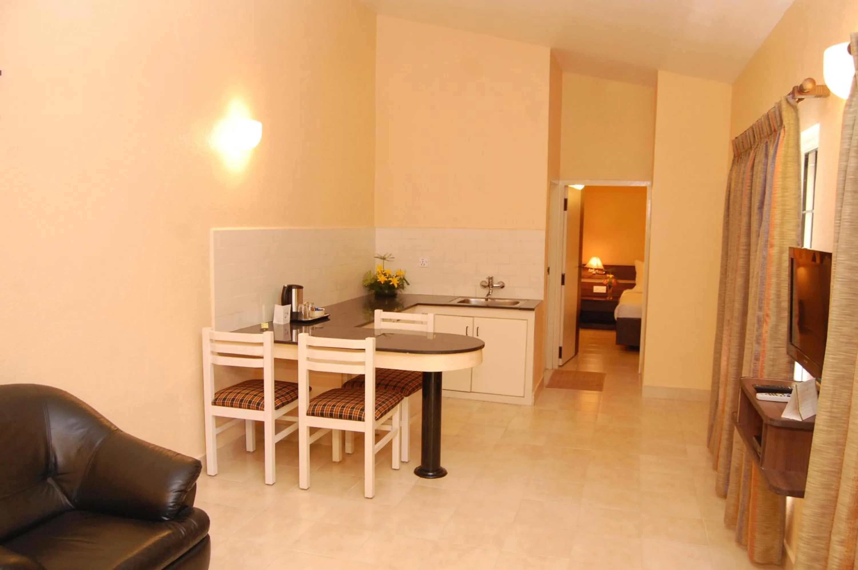 Living room in Green Pastures - A Hill Country Resort