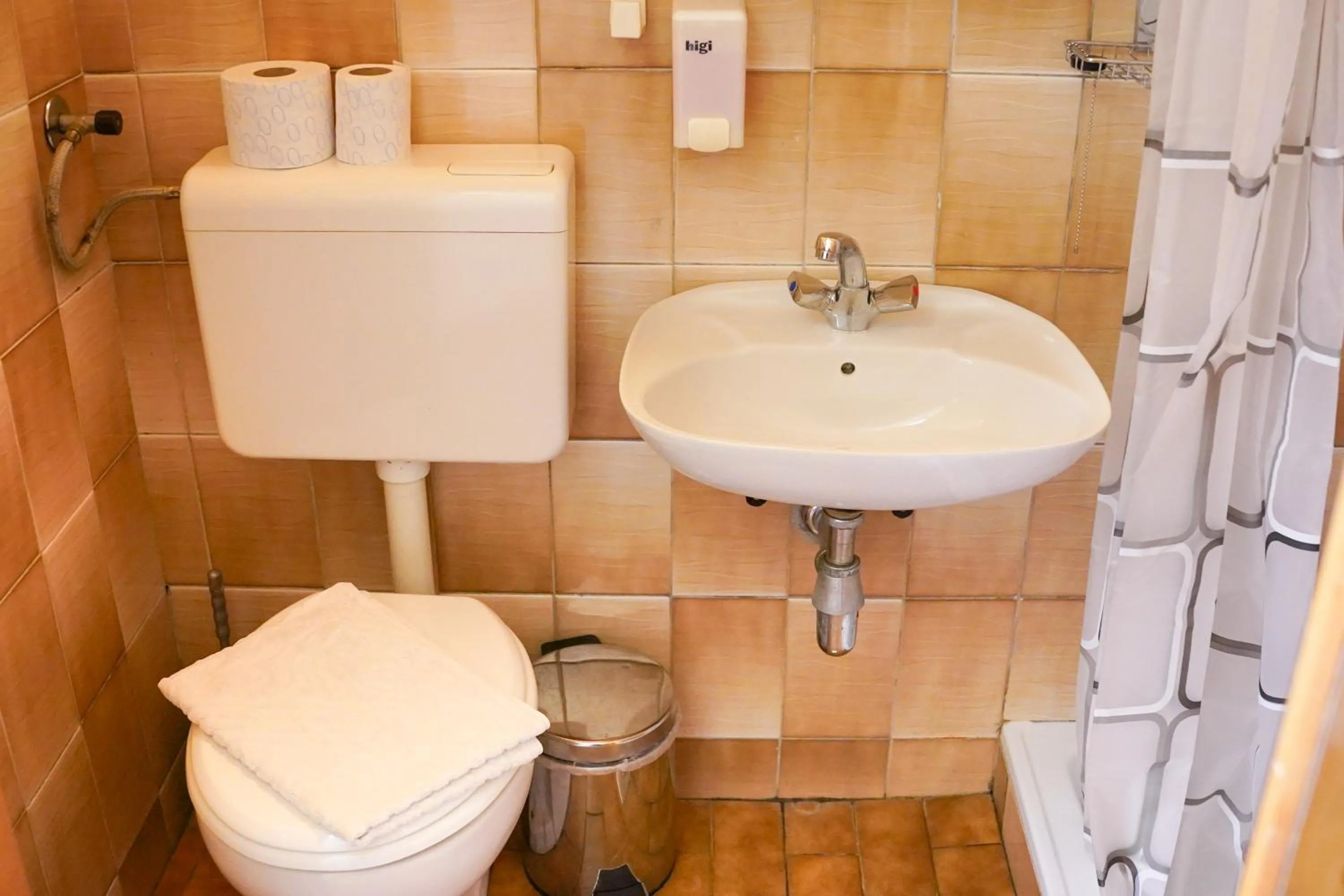 Toilet in Penzion Rožič