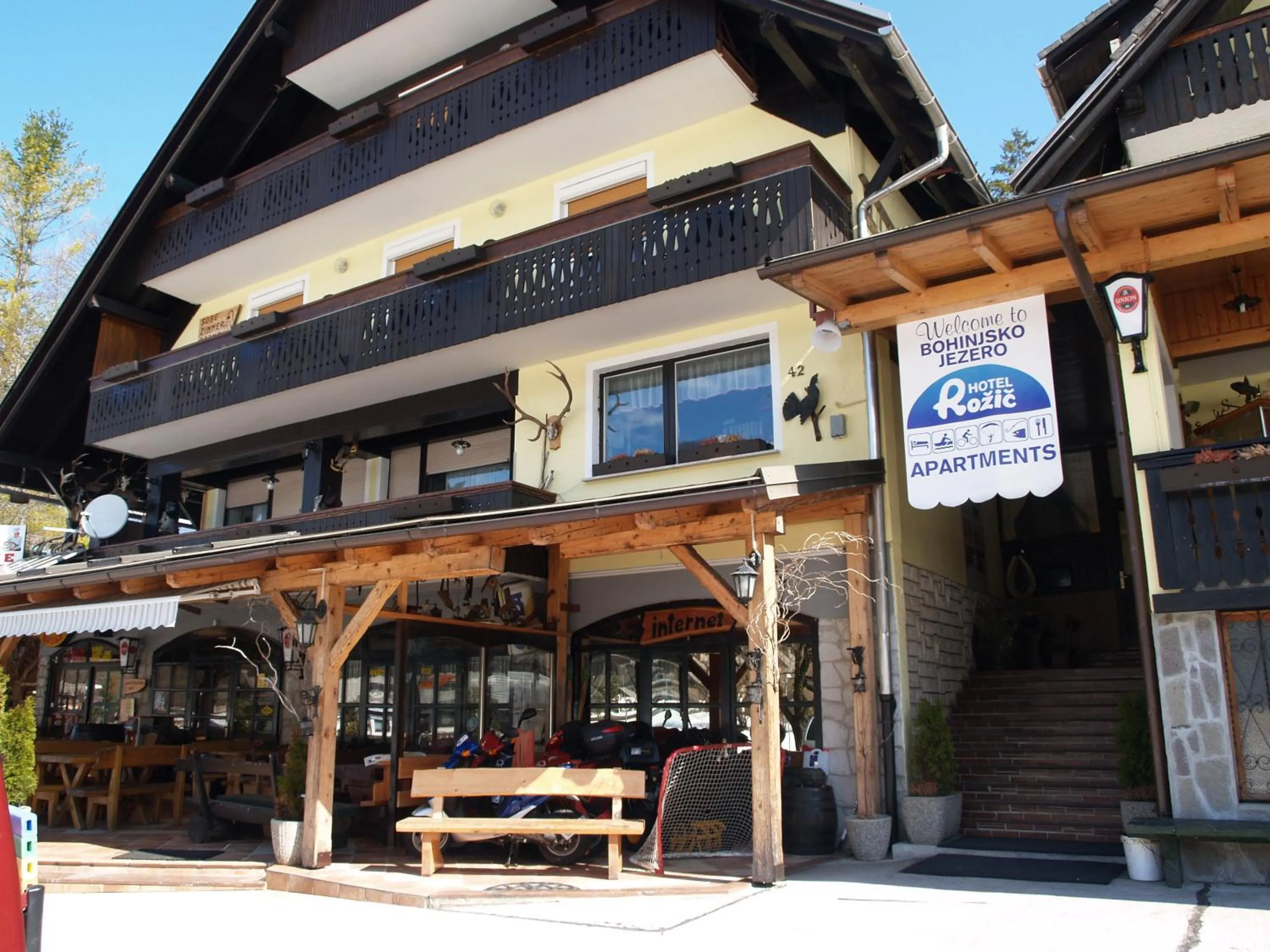 Property building in Penzion Rožič