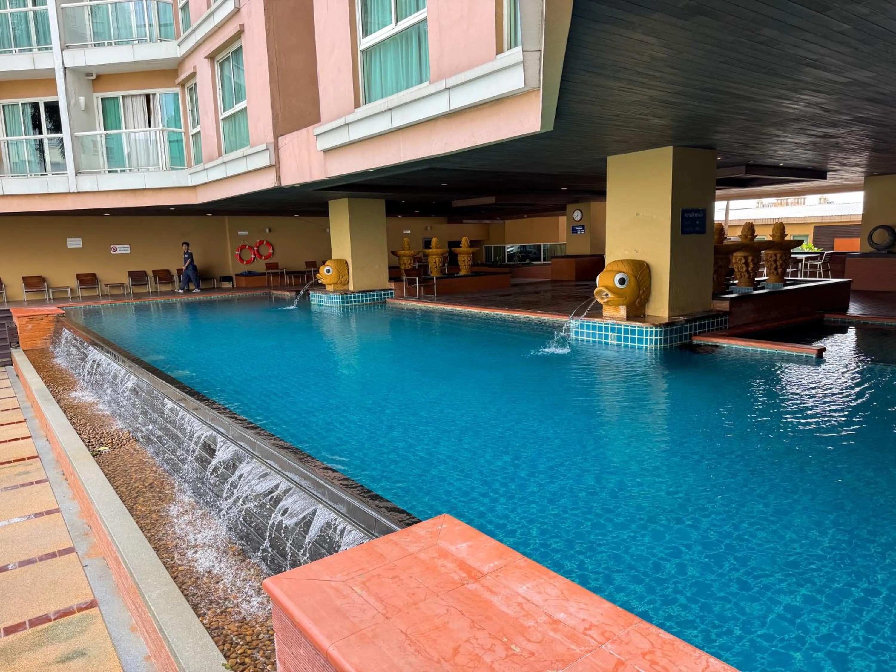Swimming pool in The Narathiwas Hotel & Residence Sathorn Bangkok