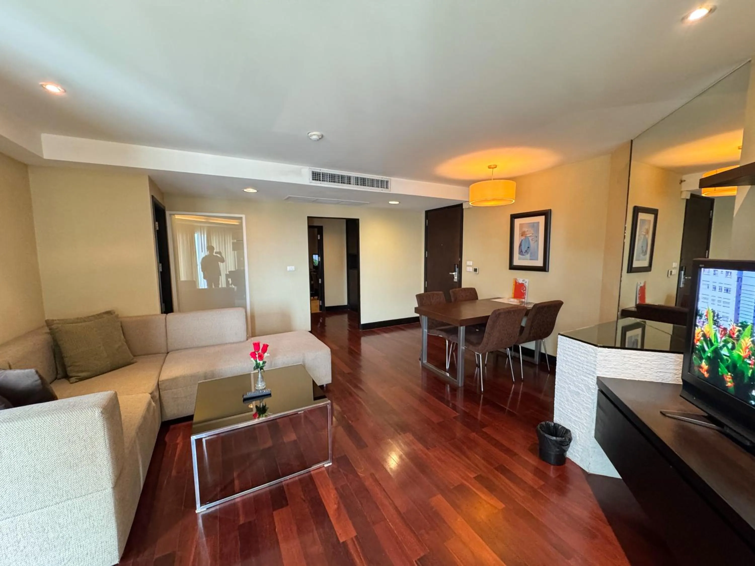 TV and multimedia in The Narathiwas Hotel & Residence Sathorn Bangkok