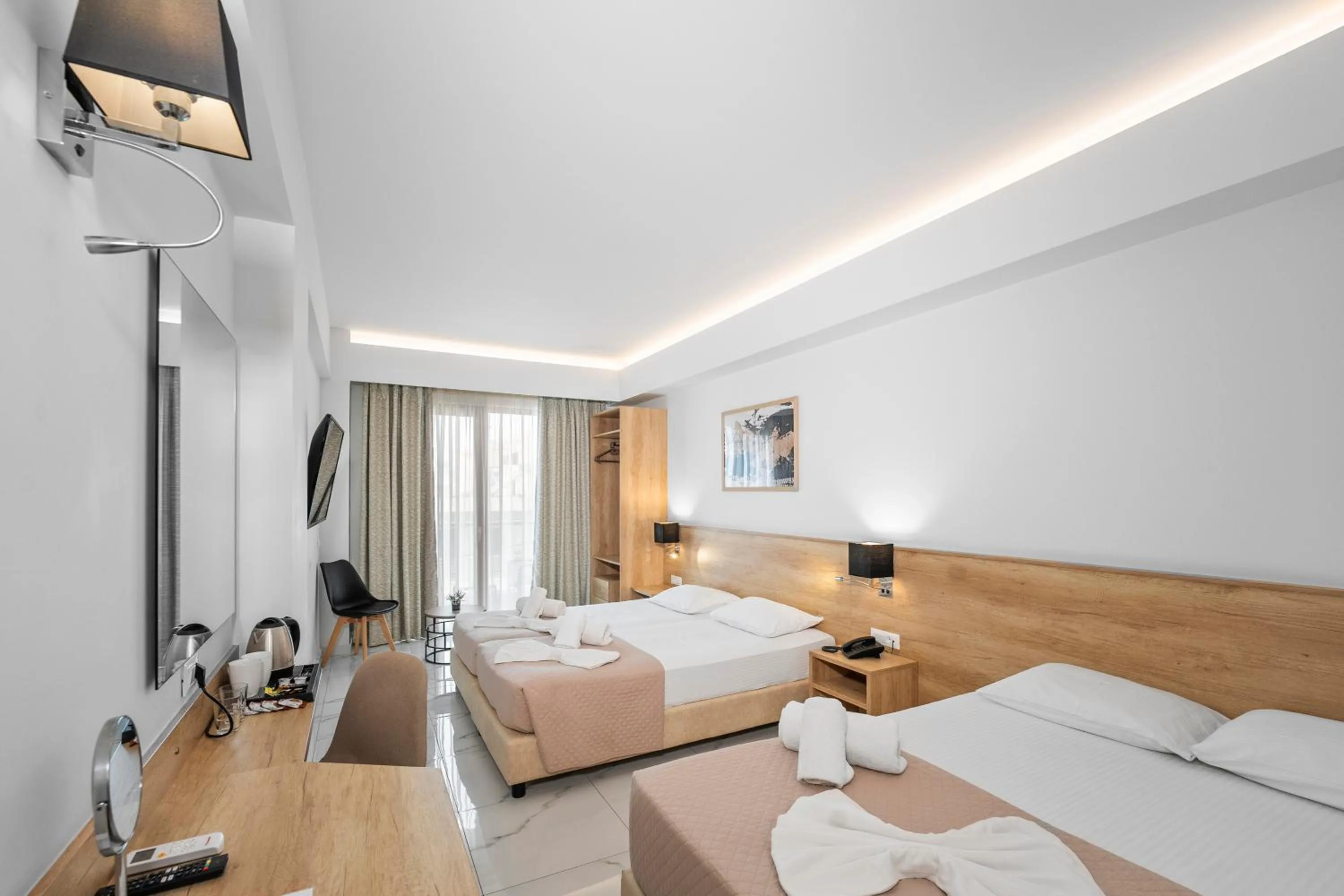 Bed in Marvel Deluxe Rooms