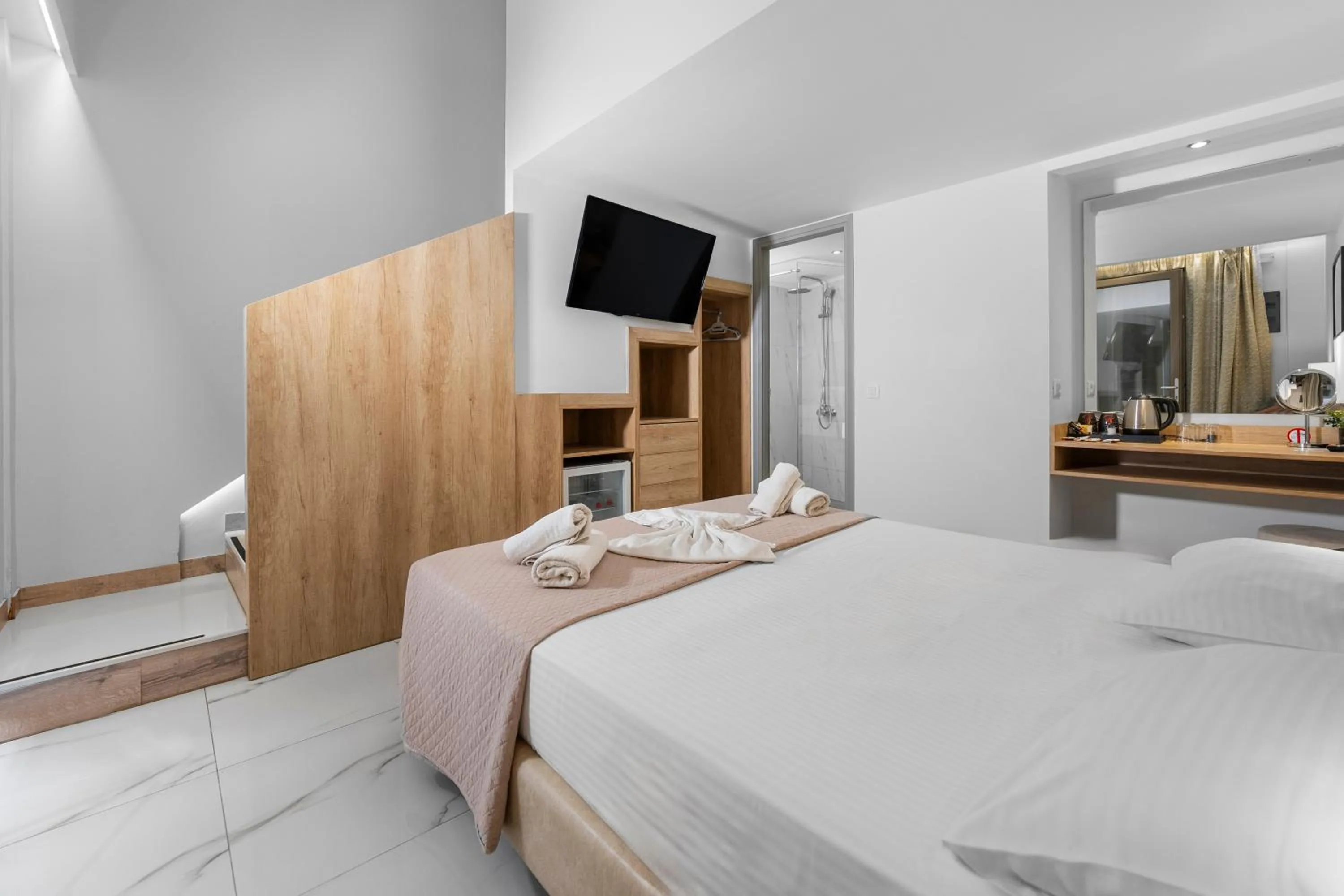 Bed in Marvel Deluxe Rooms