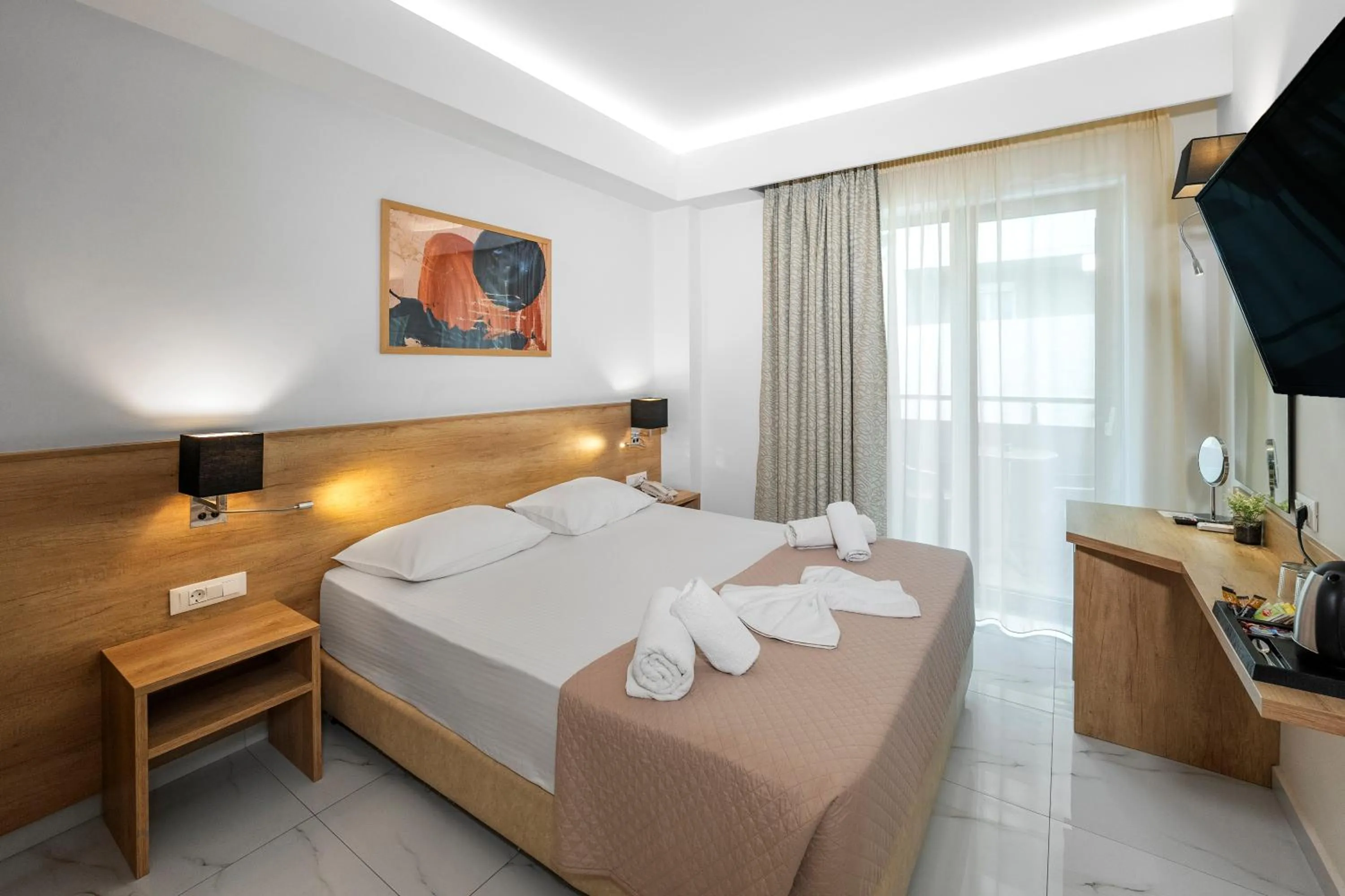 Bed in Marvel Deluxe Rooms