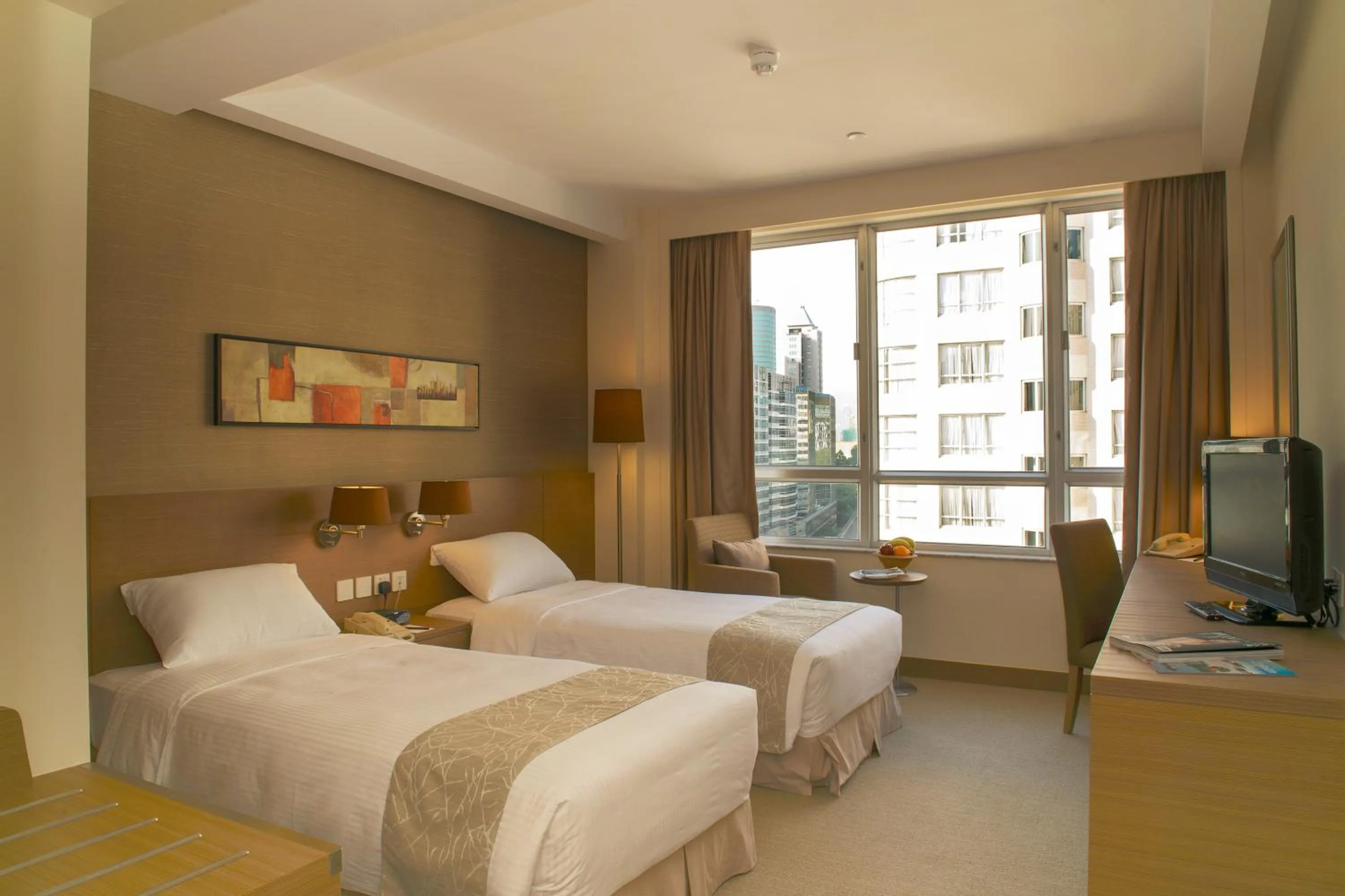 Bedroom in The Salisbury - YMCA of Hong Kong