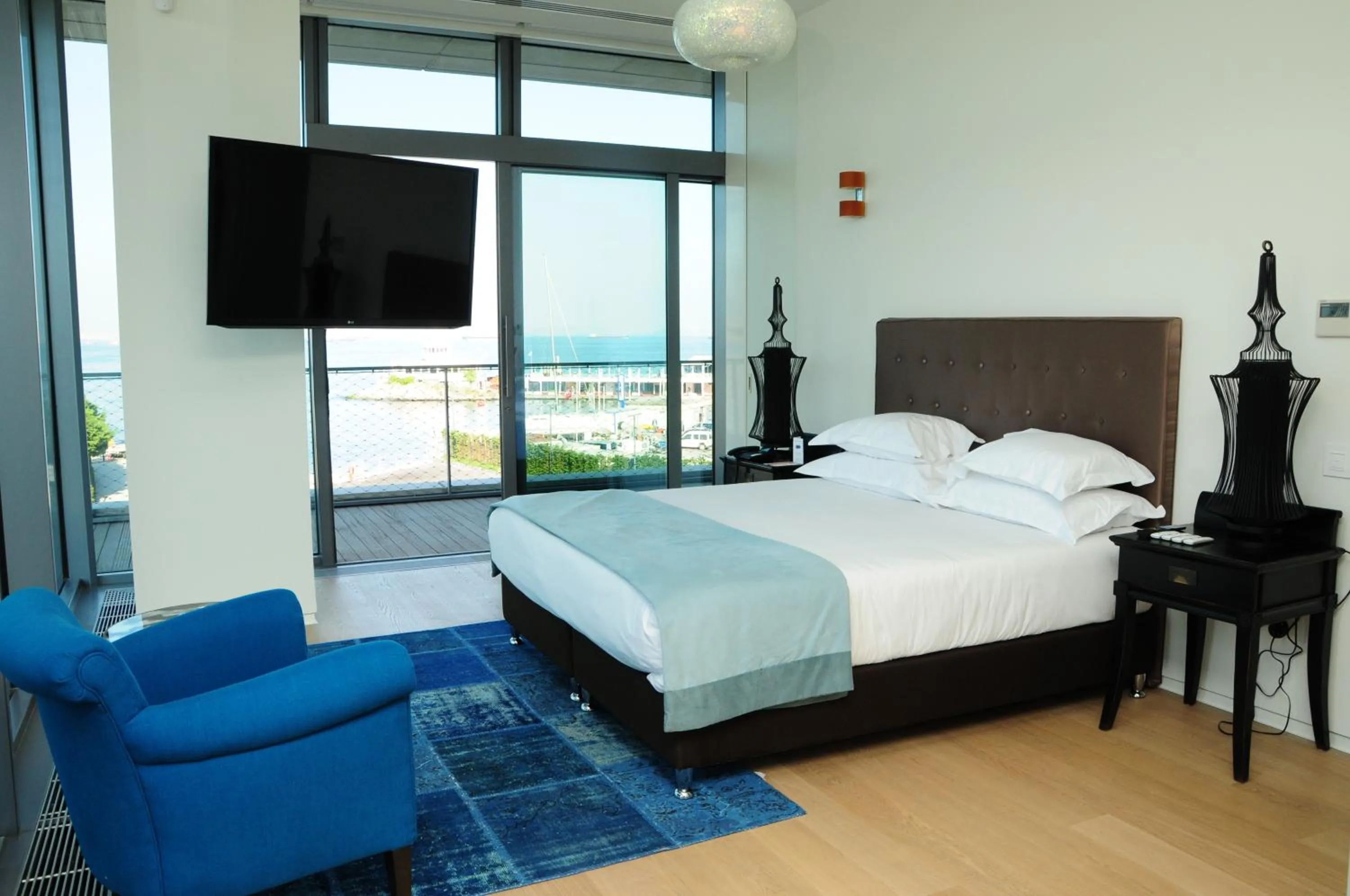 Bedroom, Bed in Ataköy Marina Park Hotel Residence