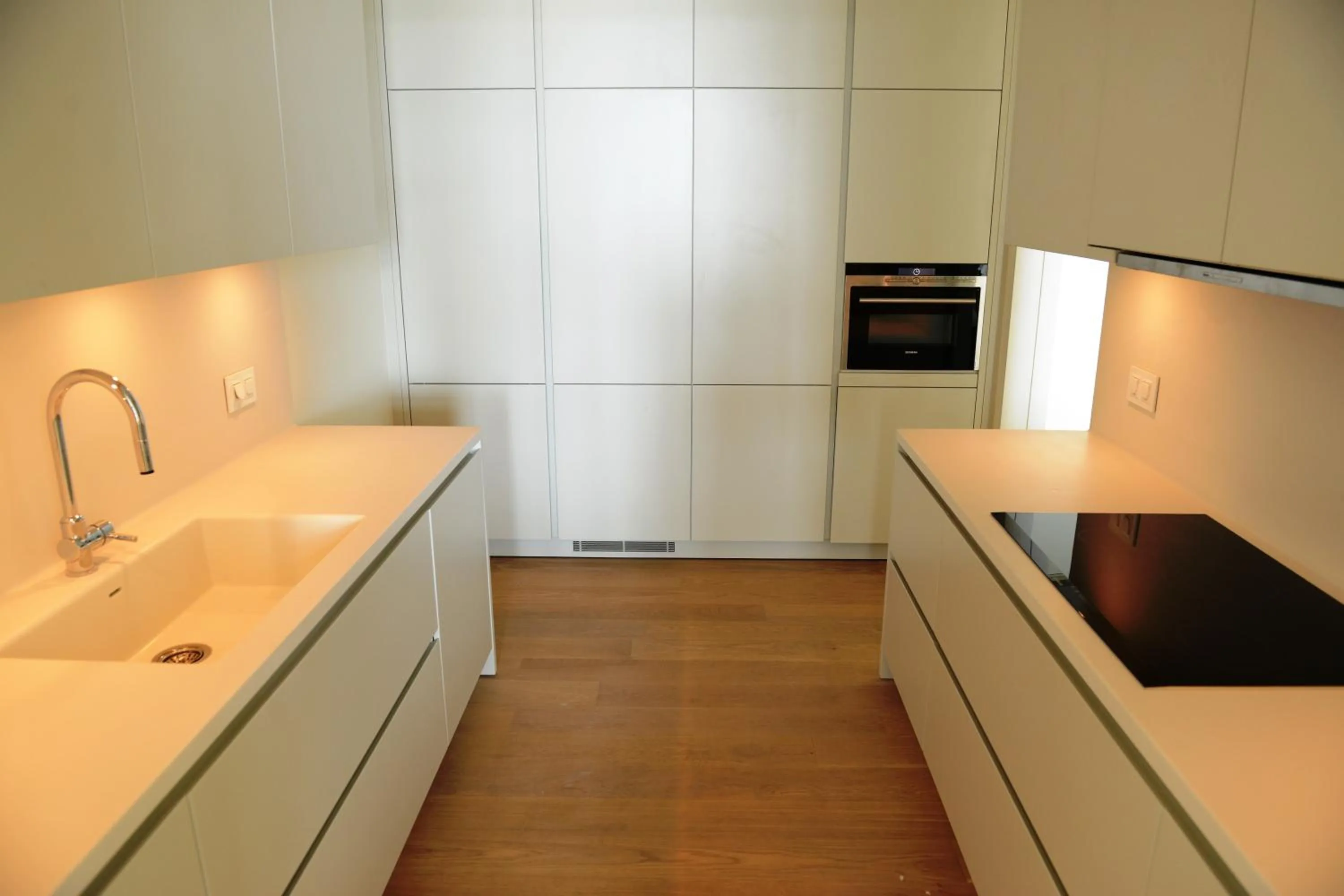 Kitchen or kitchenette in Ataköy Marina Park Hotel Residence