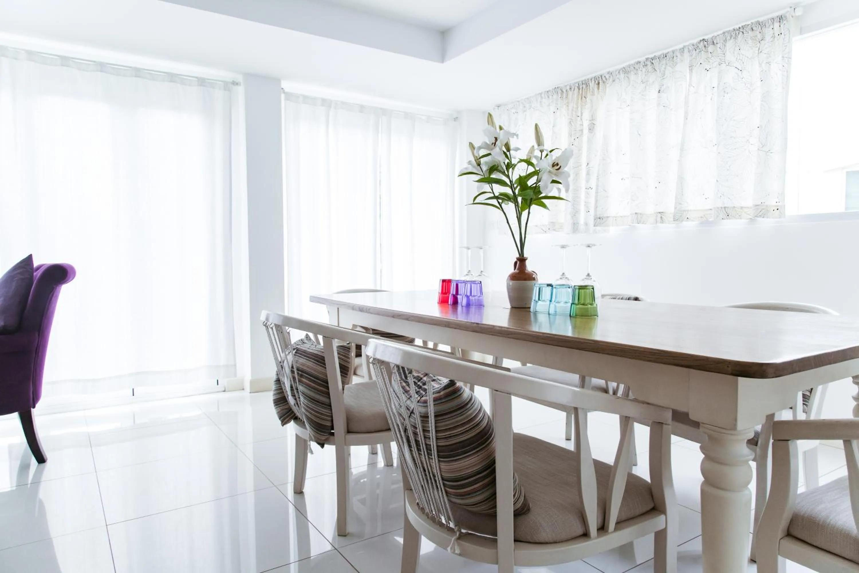 Dining area in Pandora
