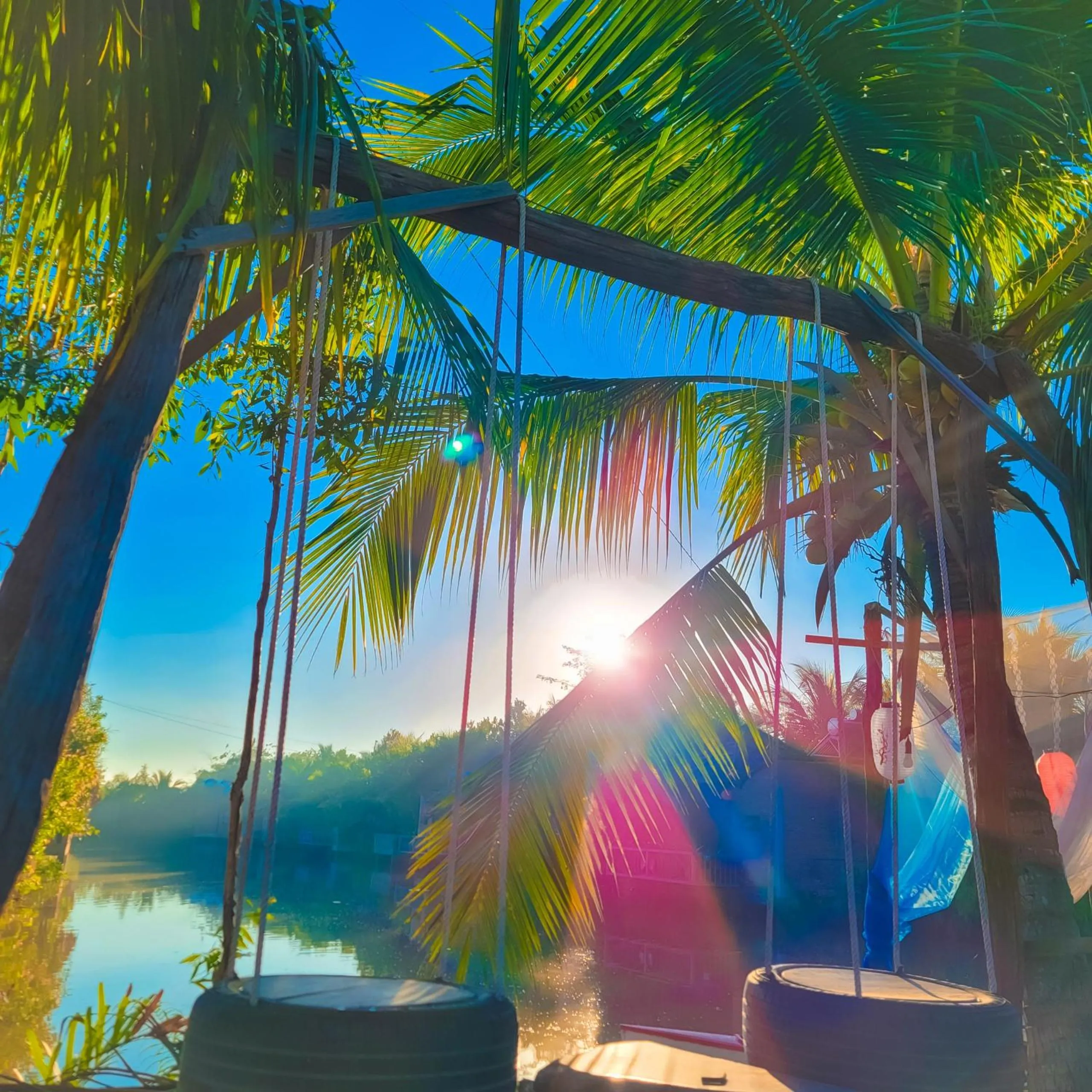 Spring in CASA ECO Mekong Resort