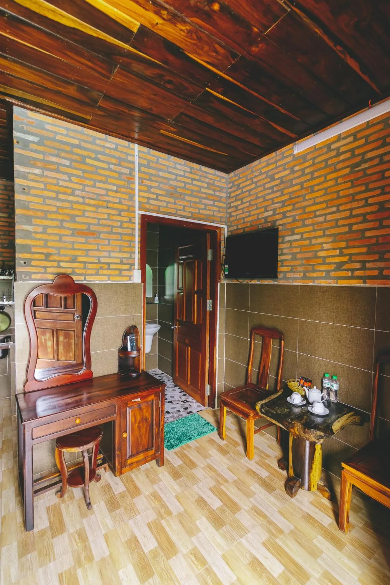 Bathroom in CASA ECO Mekong Resort