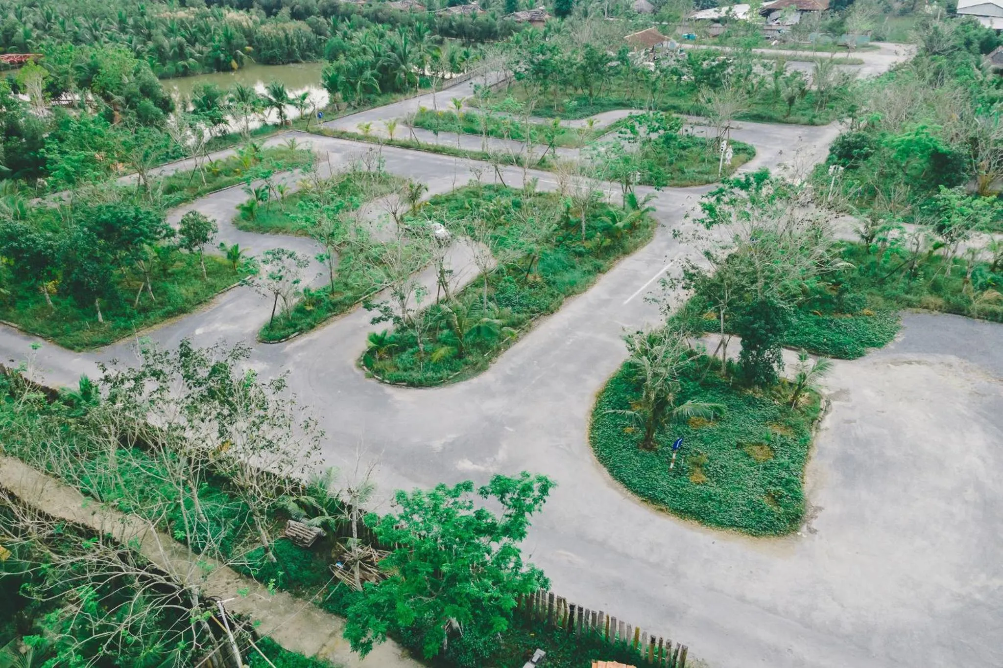 Neighbourhood in CASA ECO Mekong Resort