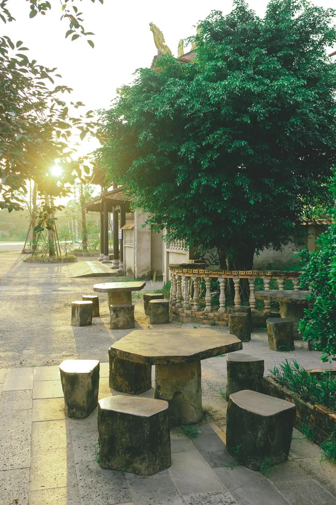 Natural landscape in CASA ECO Mekong Resort