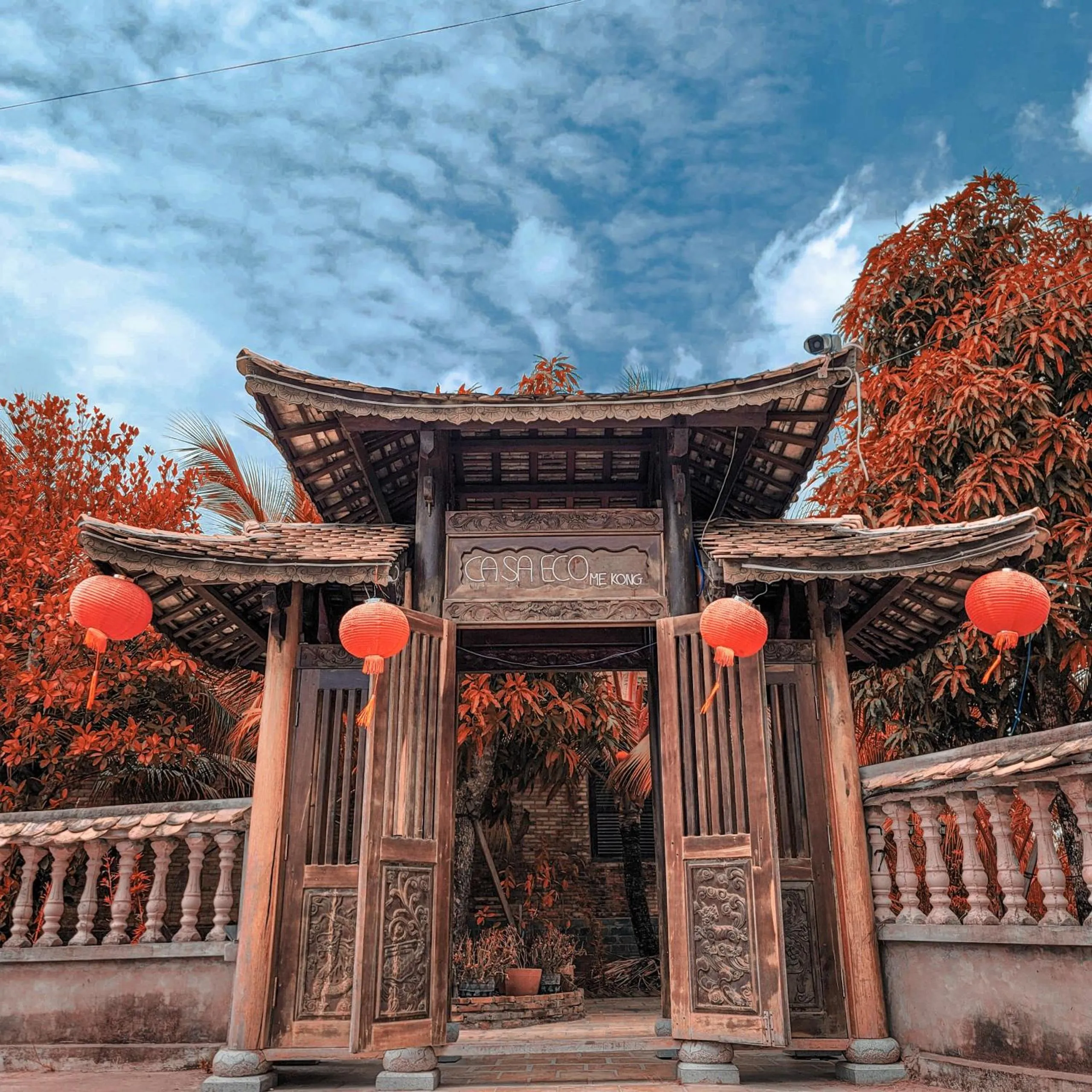 Day in CASA ECO Mekong Resort