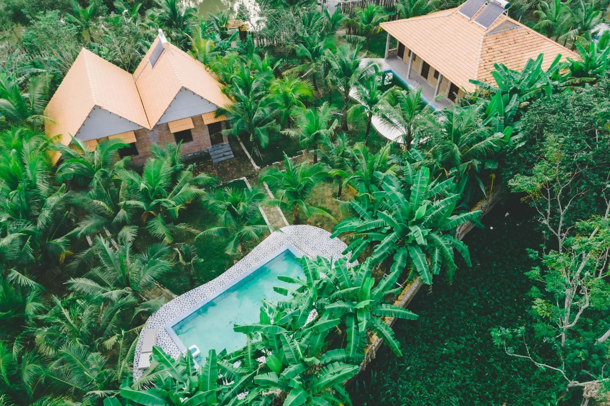 Spring in CASA ECO Mekong Resort