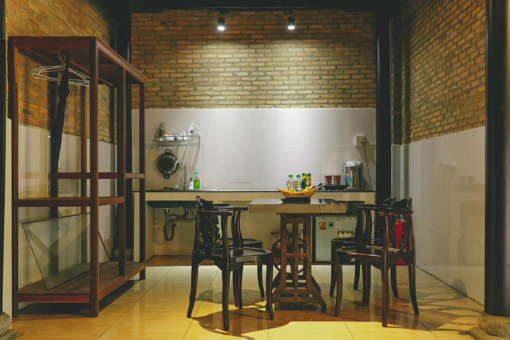 Kitchen or kitchenette in CASA ECO Mekong Resort