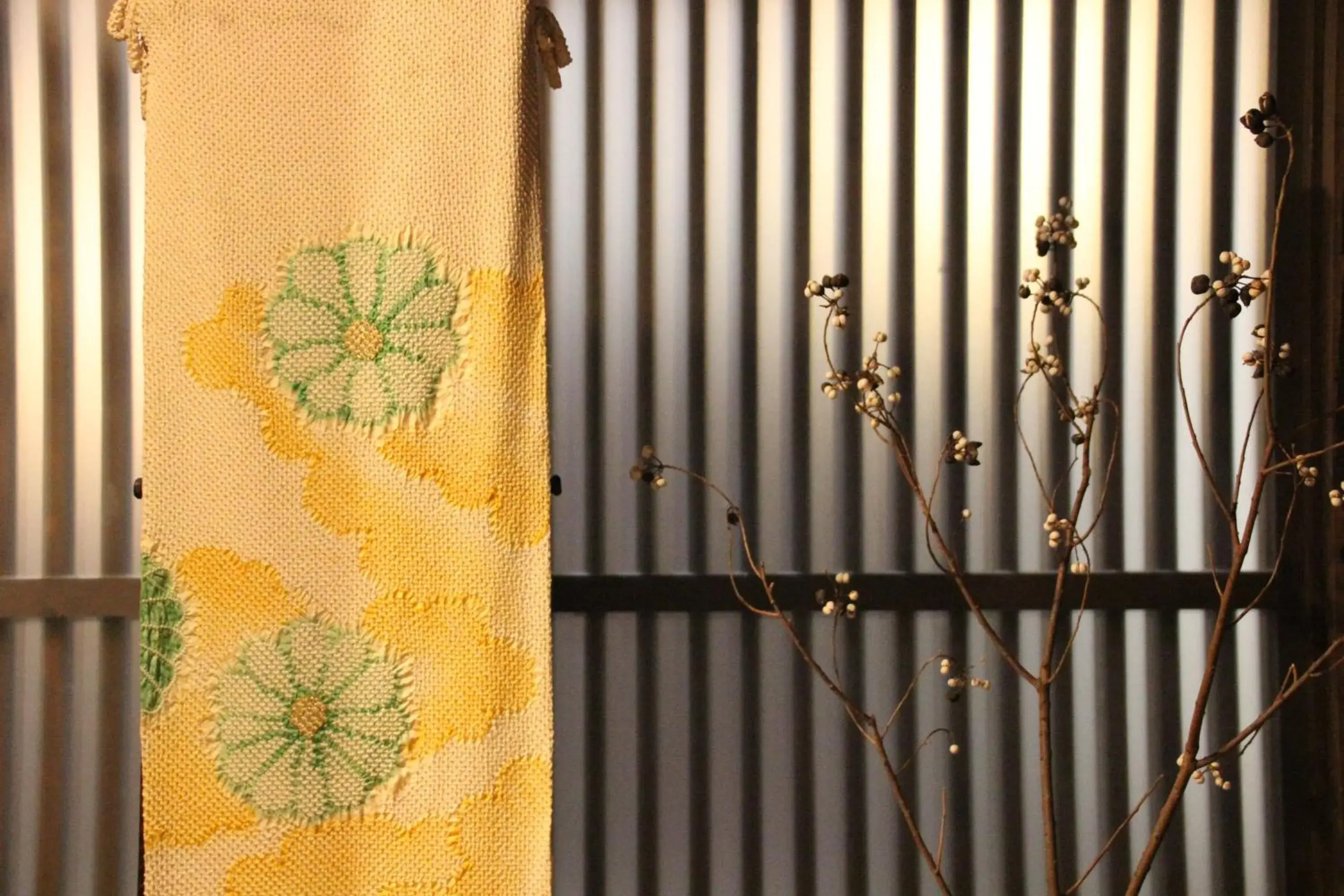 Decorative detail in HARUYA Higashiyama