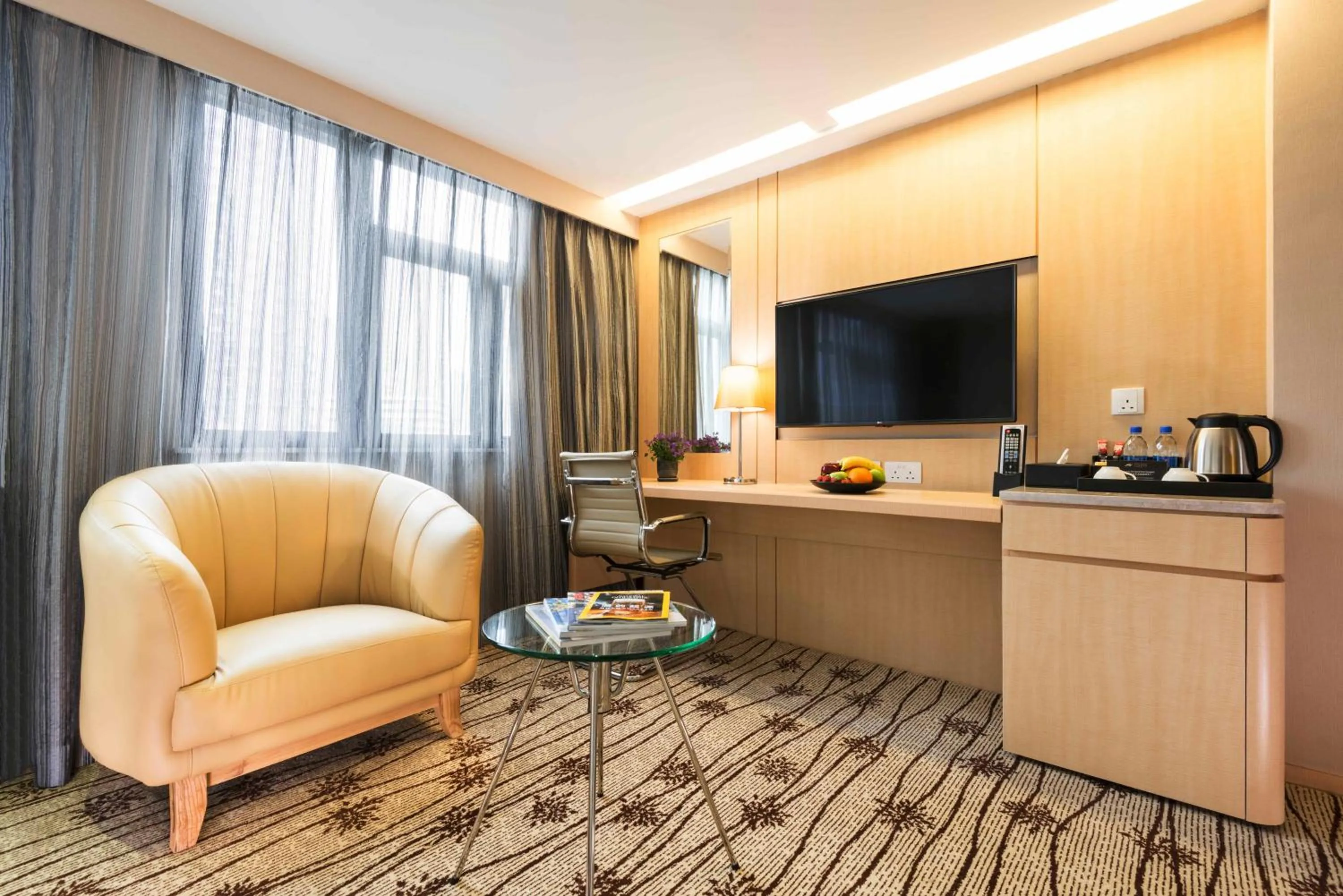 Decorative detail in Metropark Hotel Mongkok