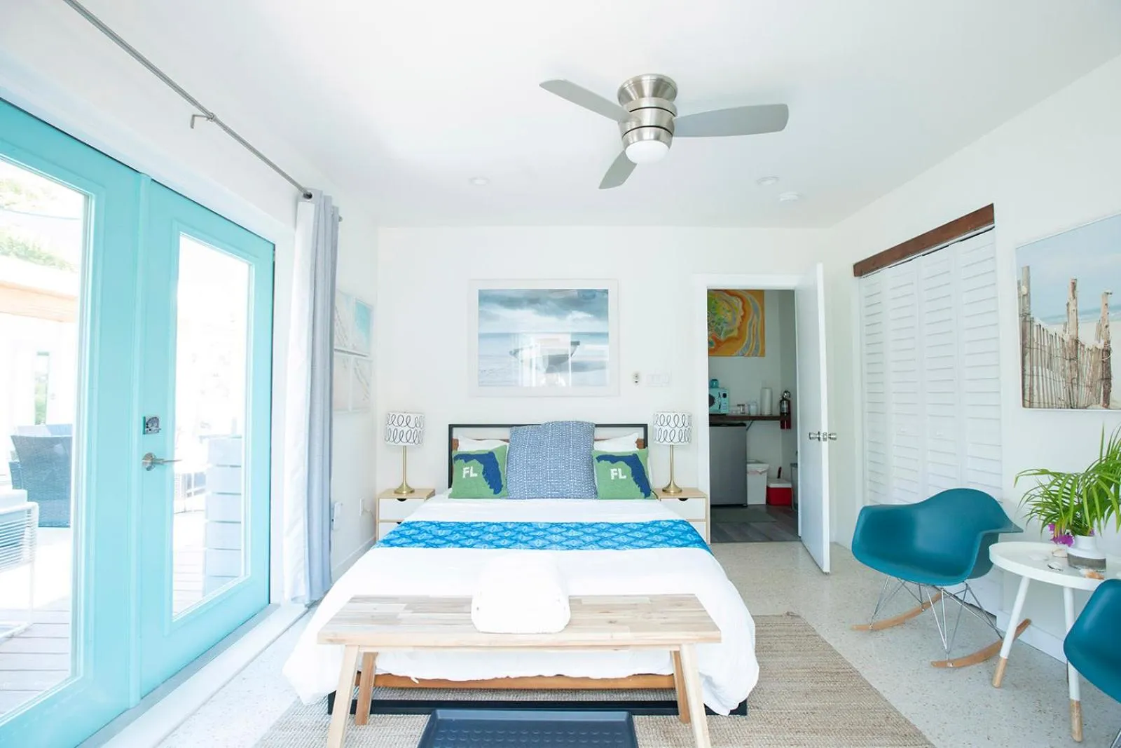 Bed in Casa Limonada Boutique Motel