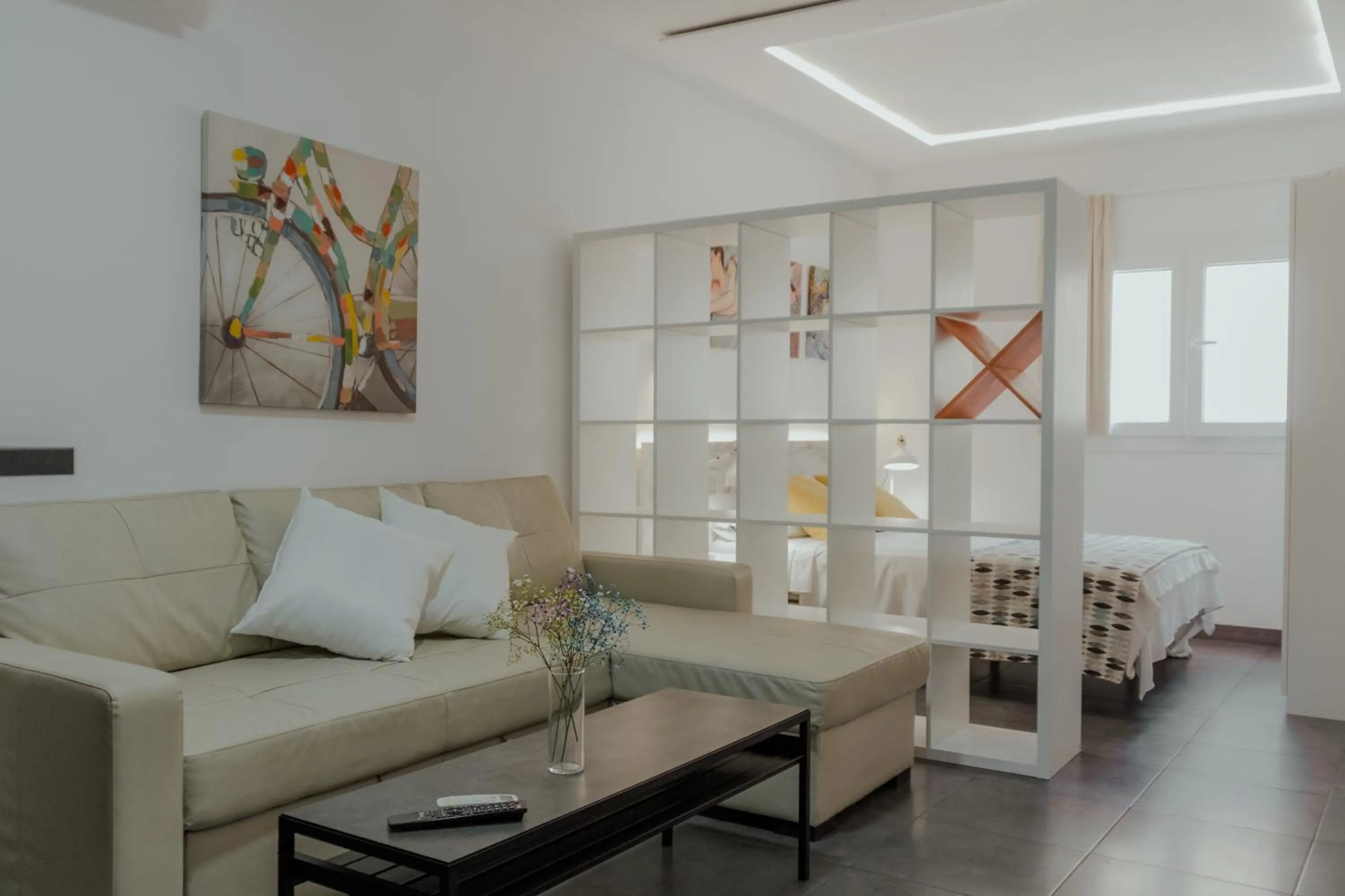 Living room in Marqués de Guadiaro 1 Apartamentos