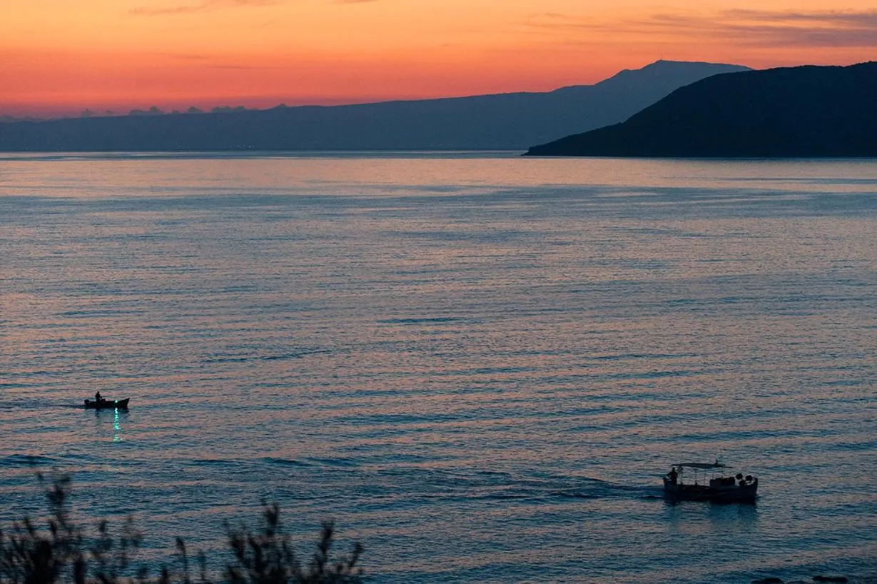 Sunset in Diapori Suites Hotel