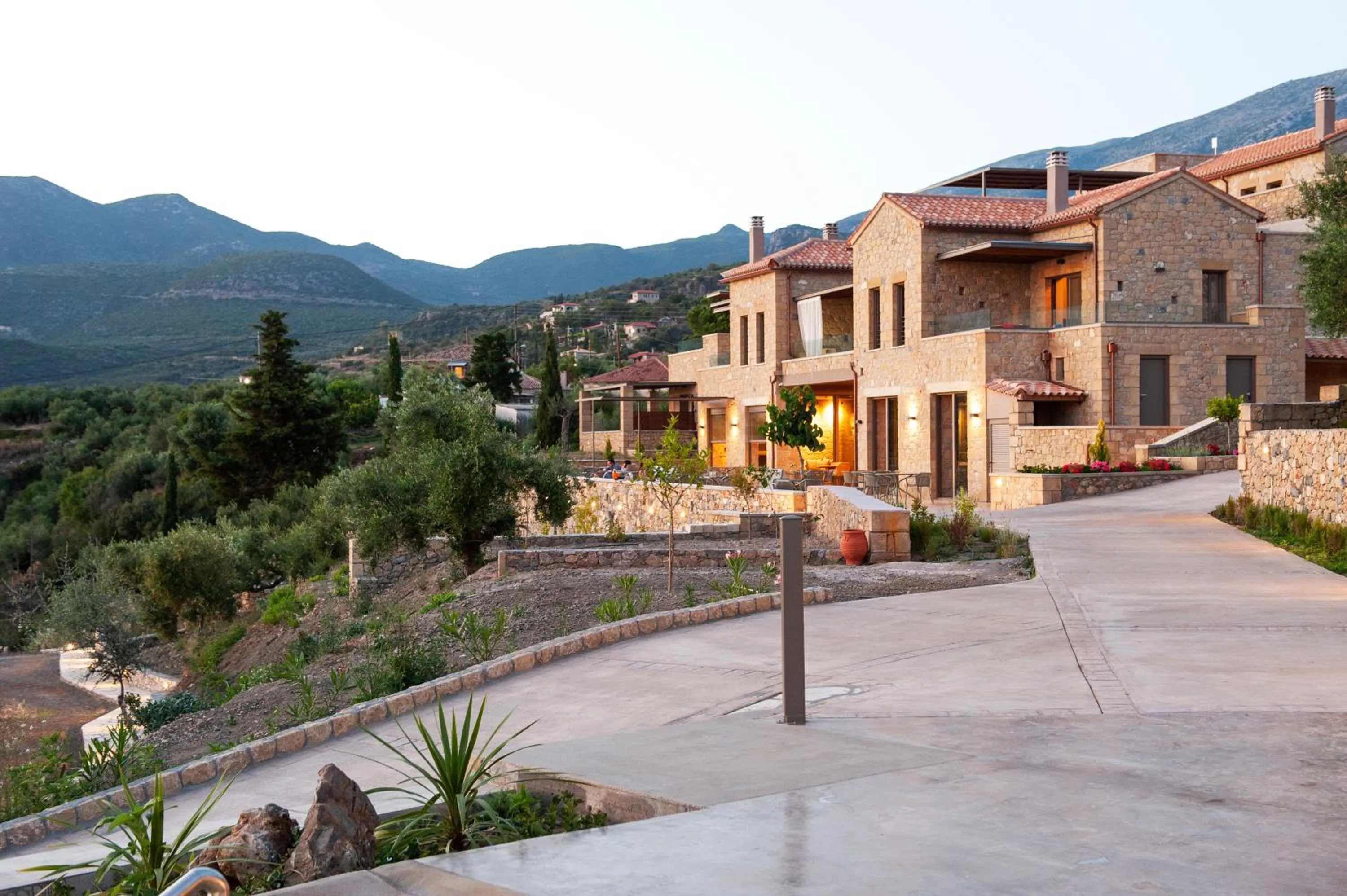 Garden view in Diapori Suites Hotel