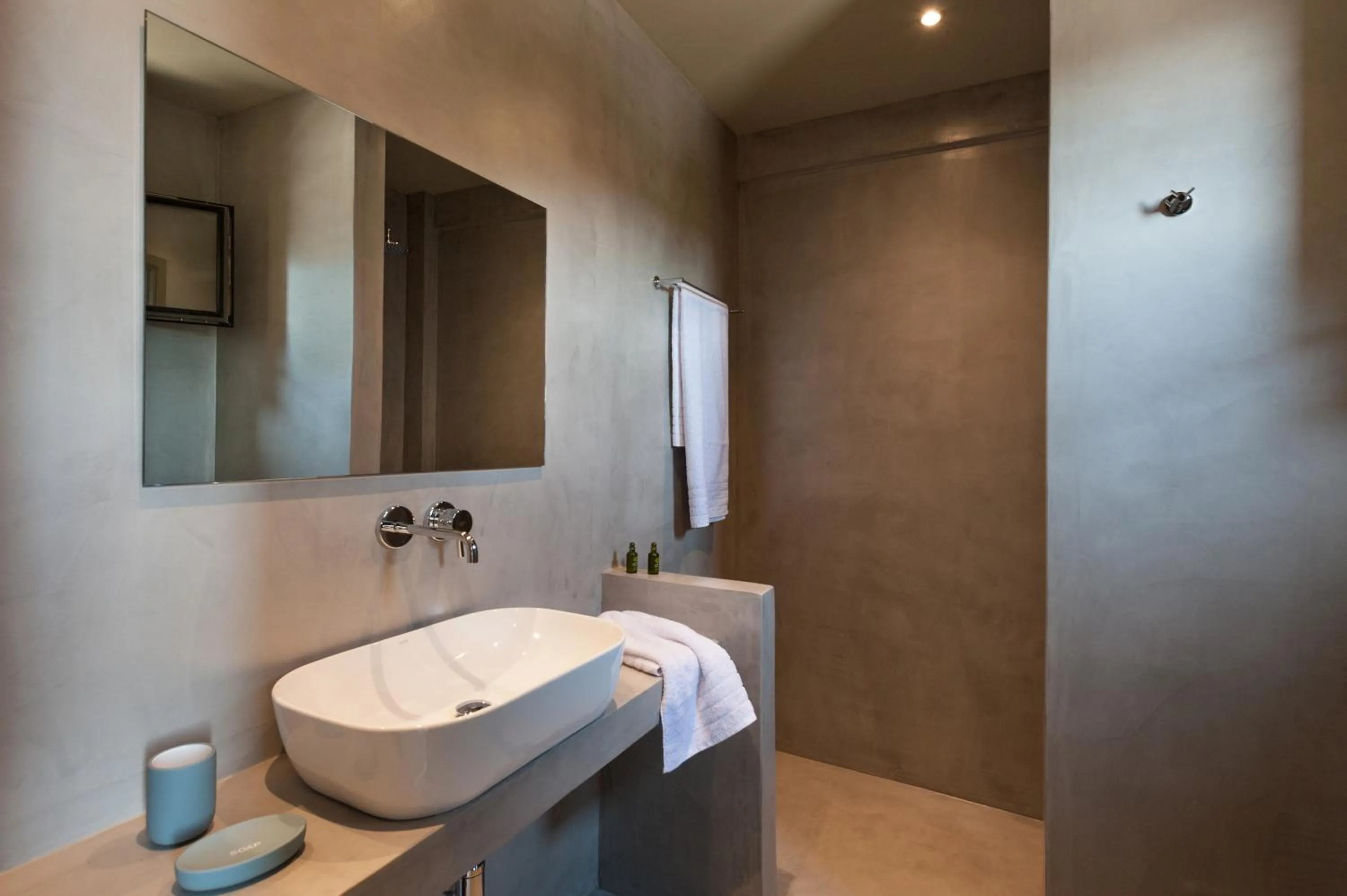 Bathroom in Diapori Suites Hotel