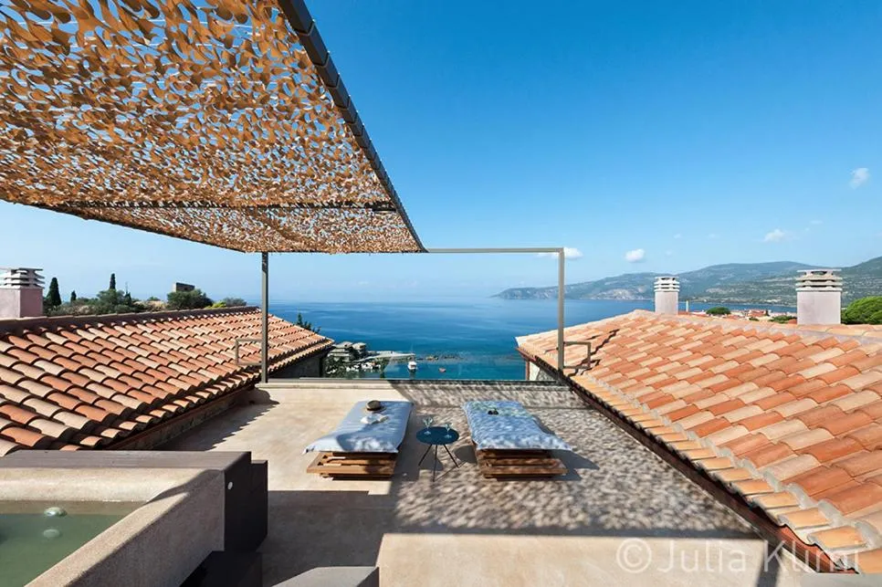 Balcony/Terrace in Diapori Suites Hotel